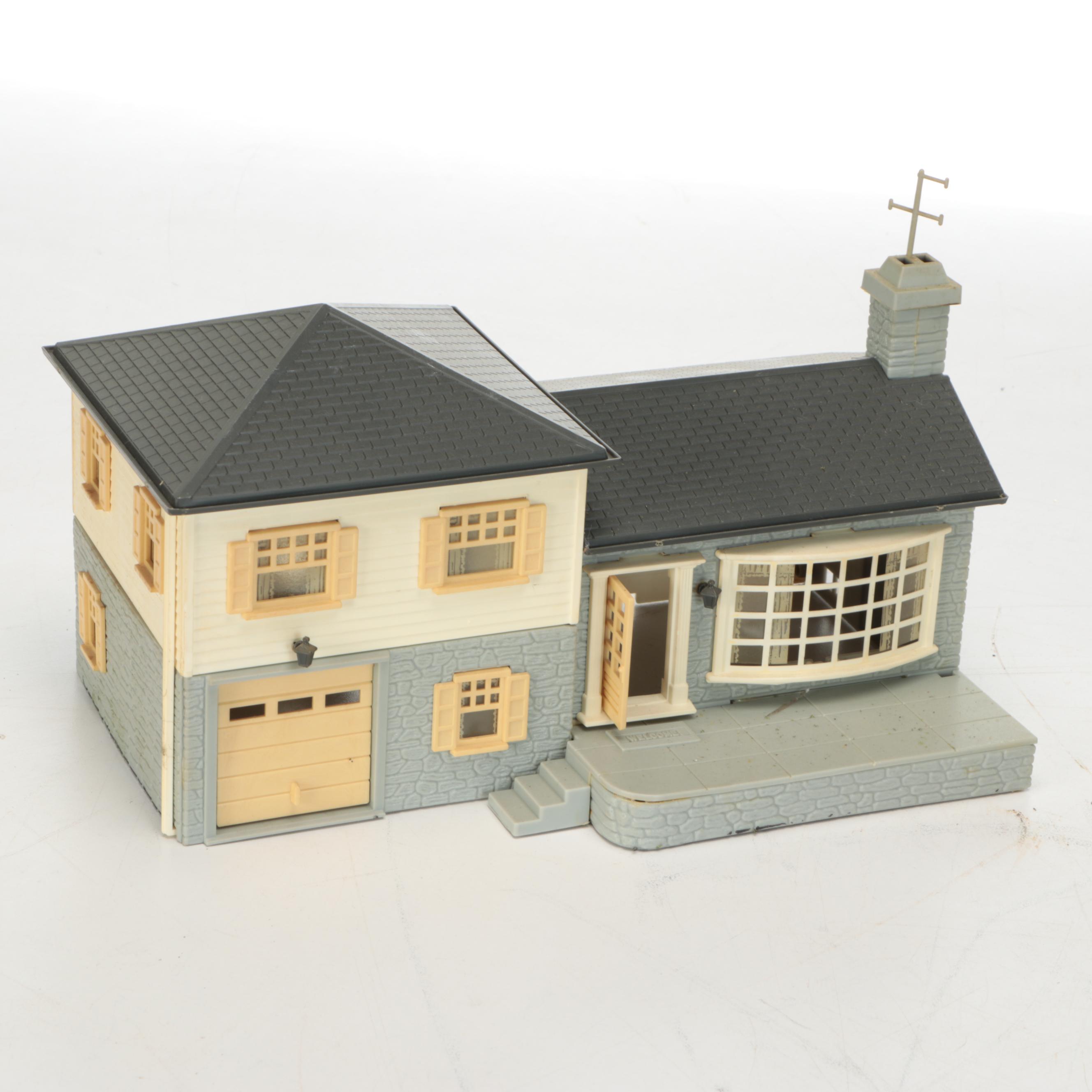 Bachmann "Plasticville" Miniature Town Buildings and Features