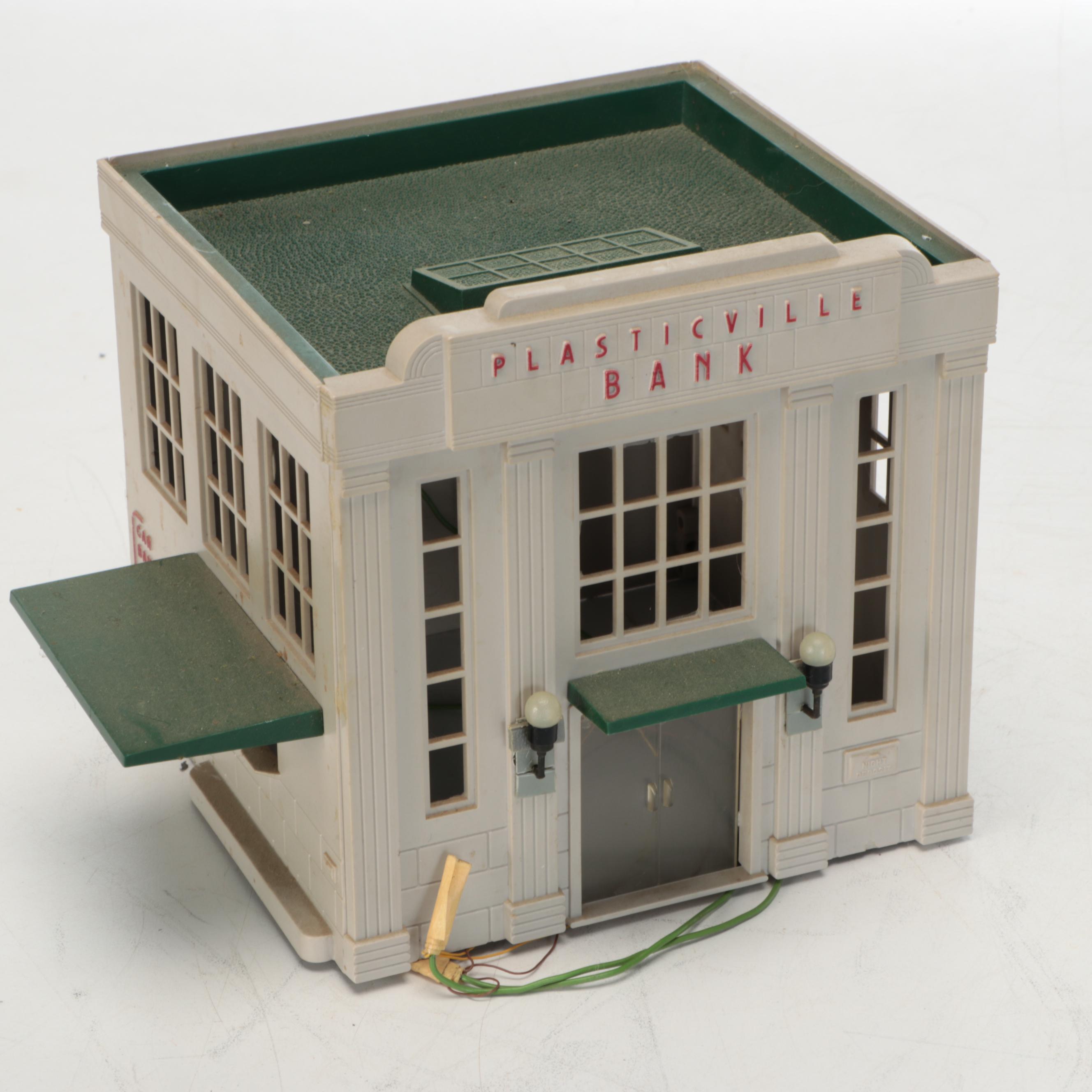 Bachmann "Plasticville" Miniature Town Buildings and Features