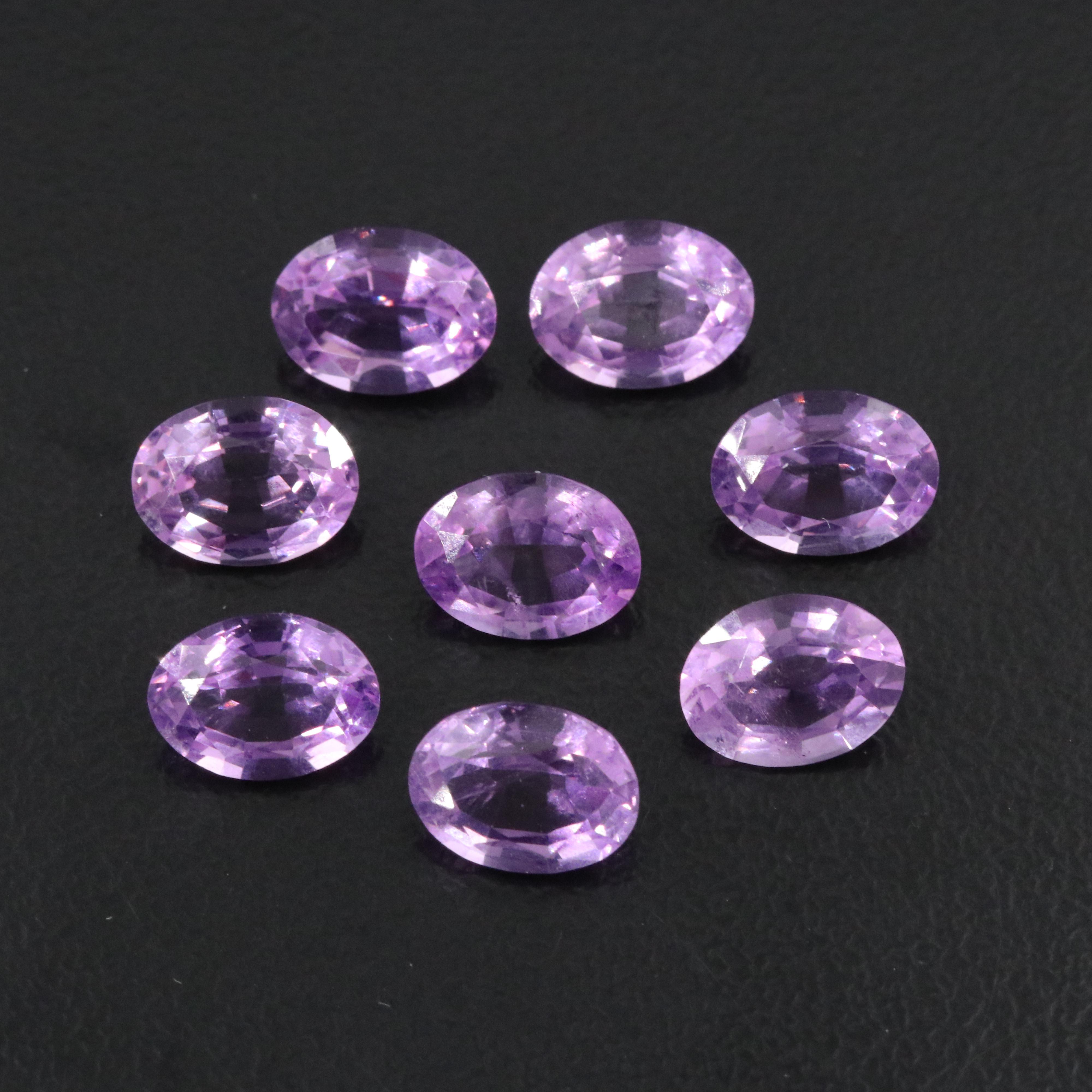 Loose 9.12 CTW Amethyst Lot