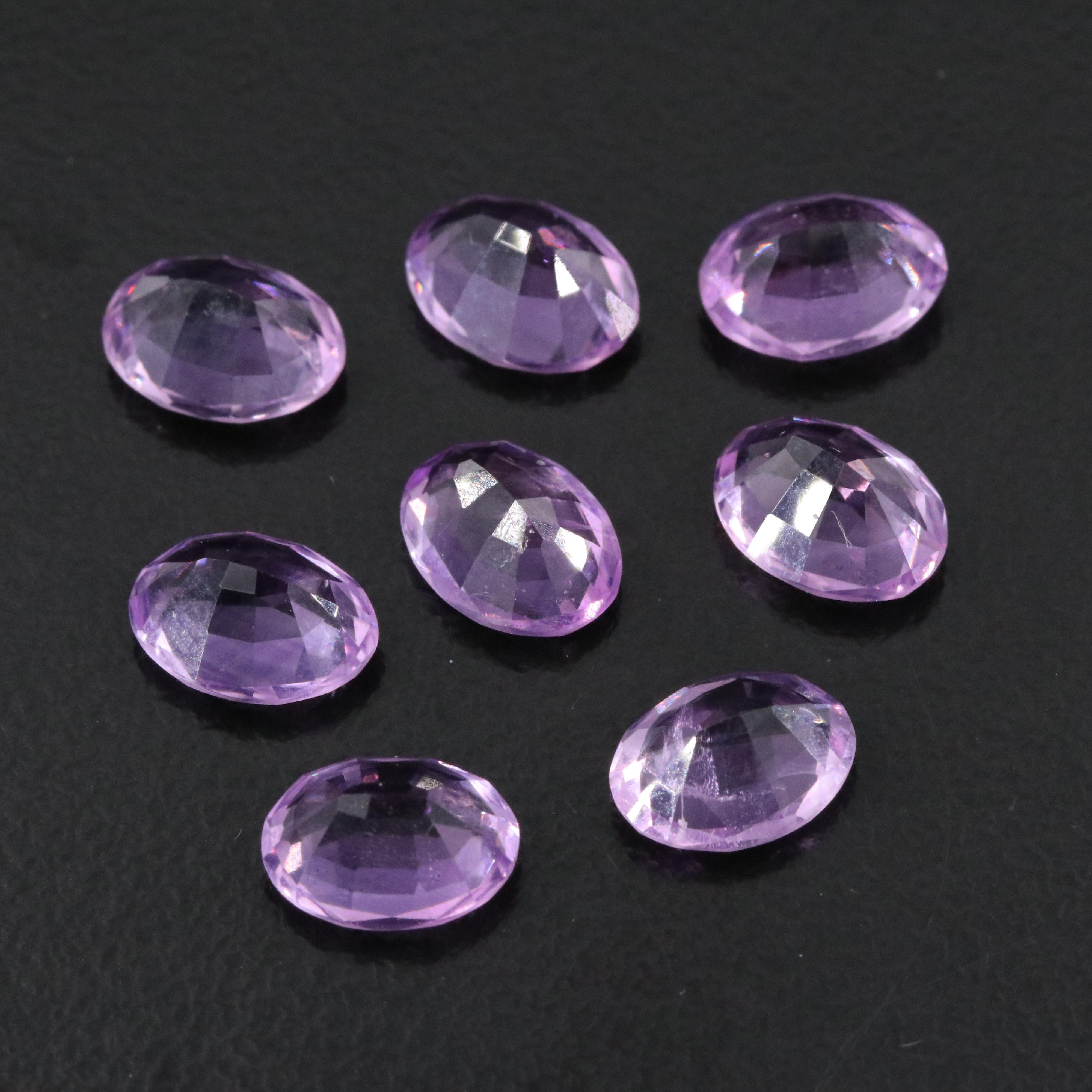 Loose 9.12 CTW Amethyst Lot