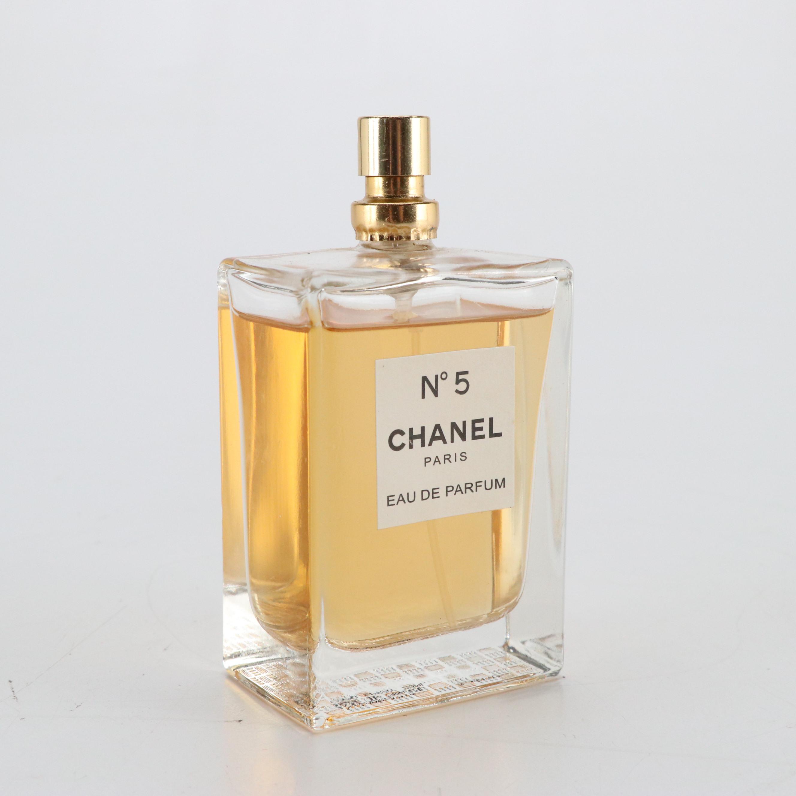 Chanel N°5 Eau de Parfum 750ml Bottle and N°22 Talc 4oz Container