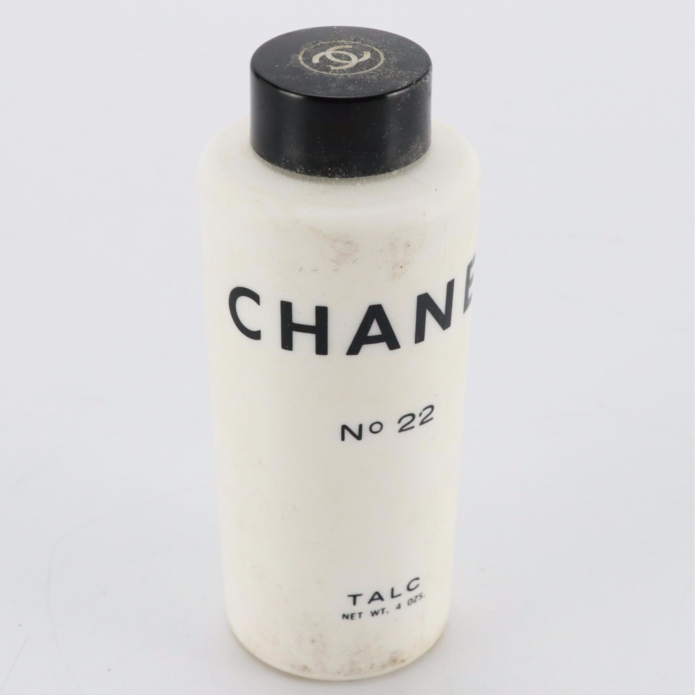 Chanel N°5 Eau de Parfum 750ml Bottle and N°22 Talc 4oz Container