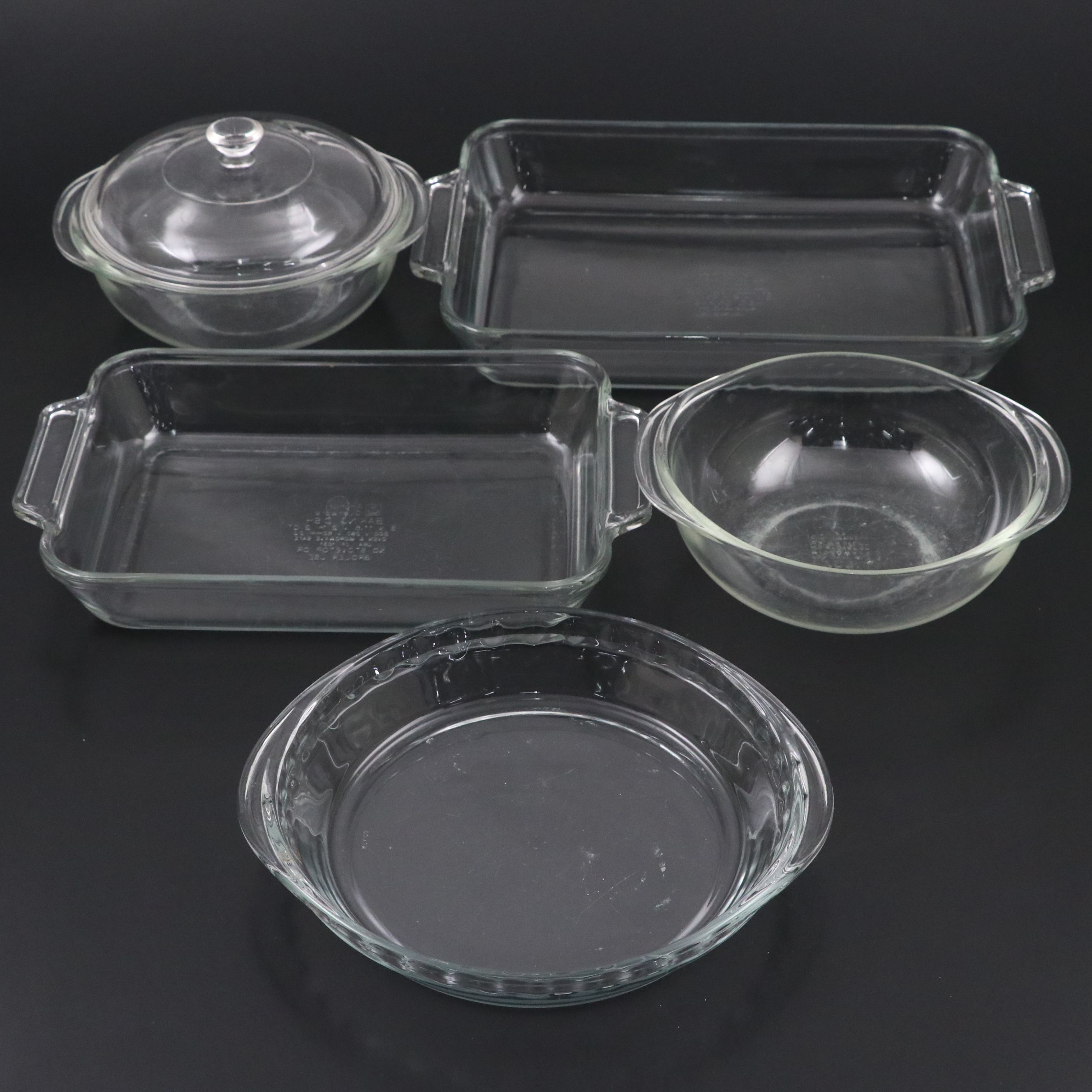 Anchor Hocking, Pyrex with Other Glass Bakeware
