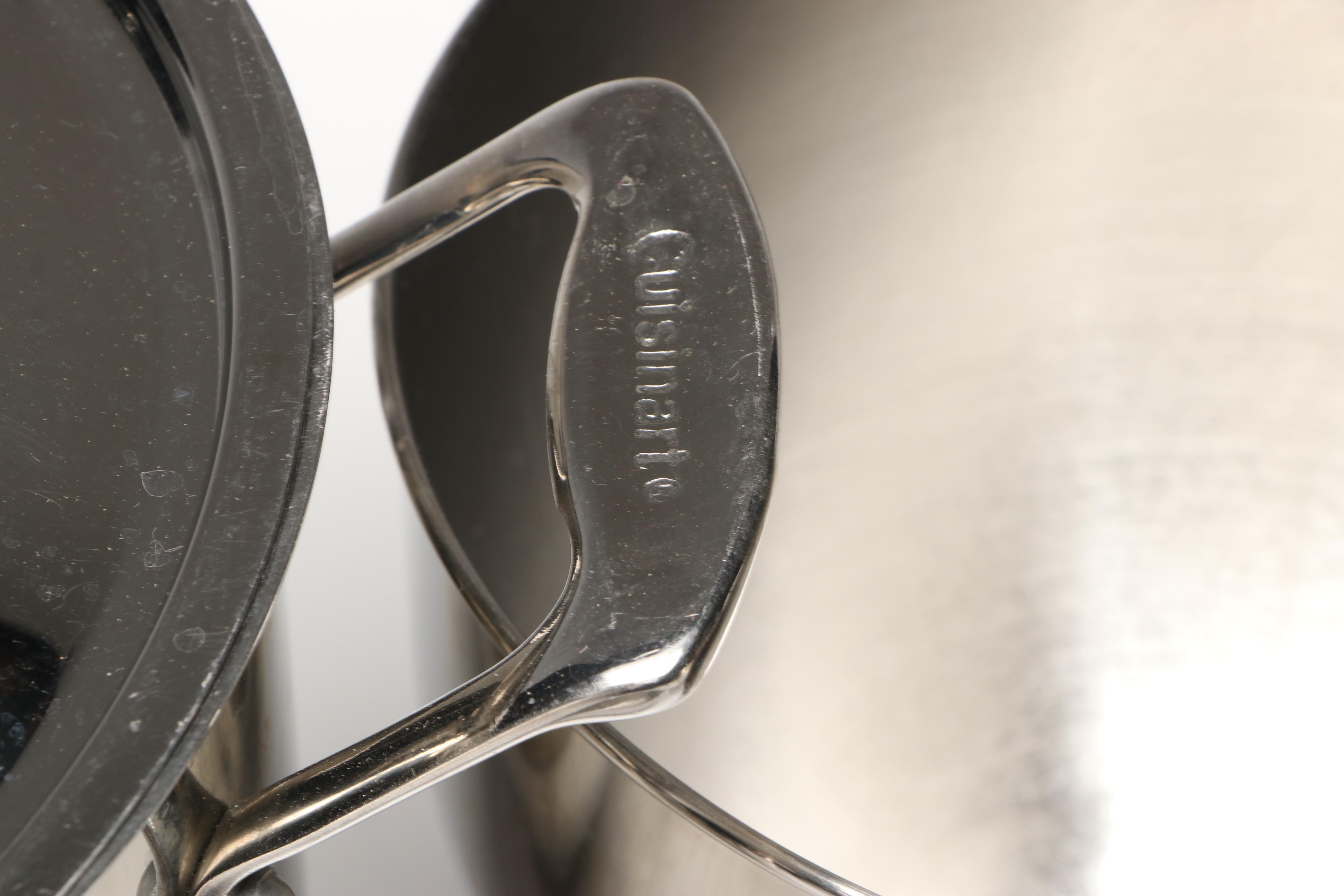 Cuisinart Stainless Steel Stock Pot, Strainer and More Kitchenware