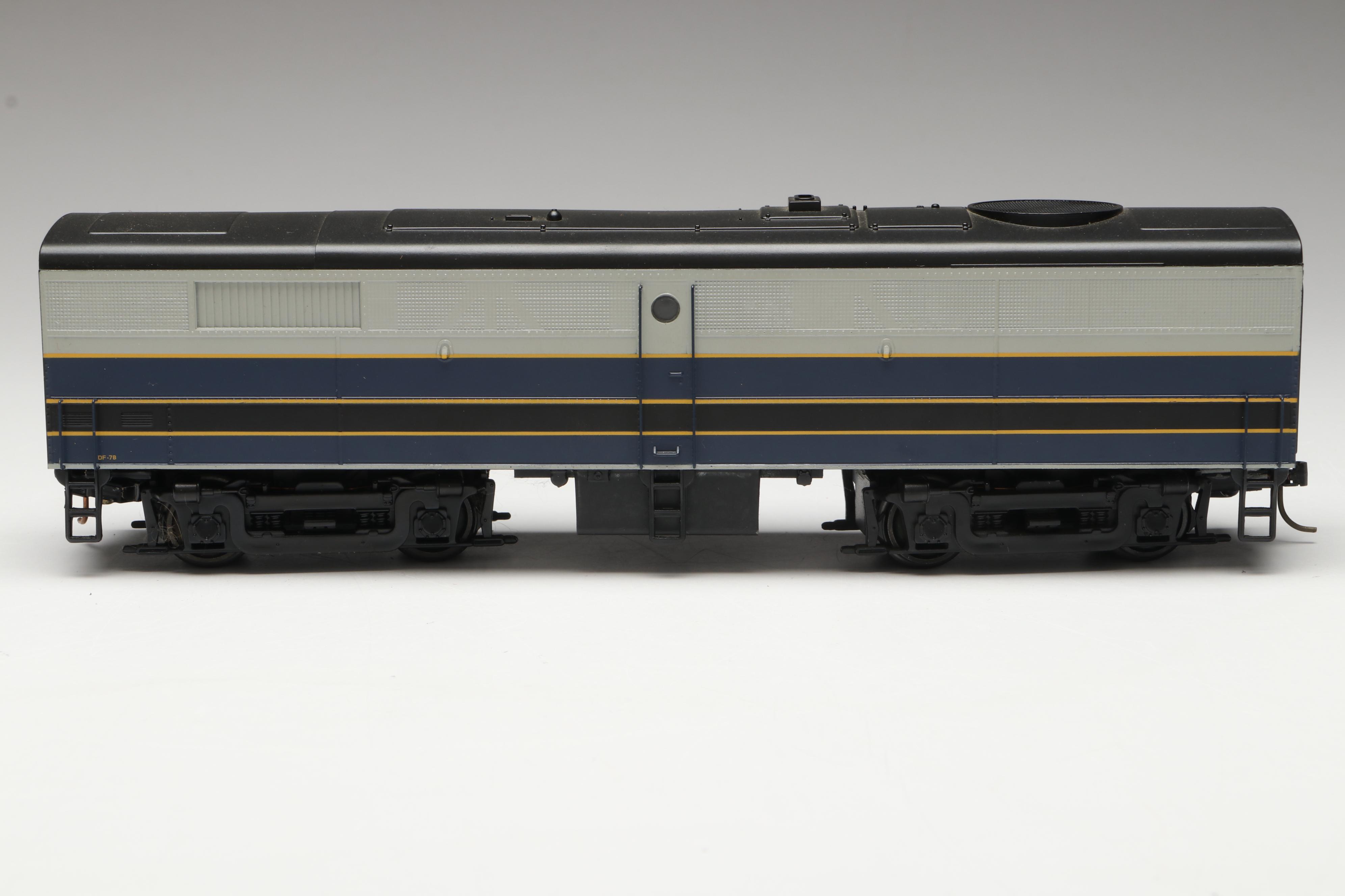 American Models S Gauge Baltimore & Ohio Locomotives with Passenger Cars