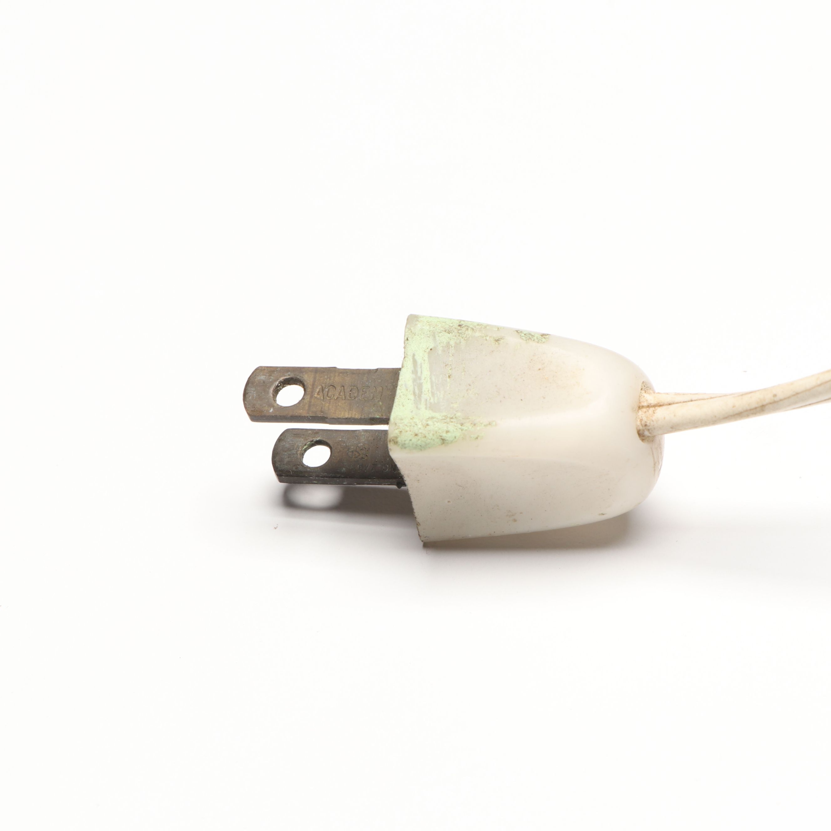 Vintage Wood Pillar Table Lamps