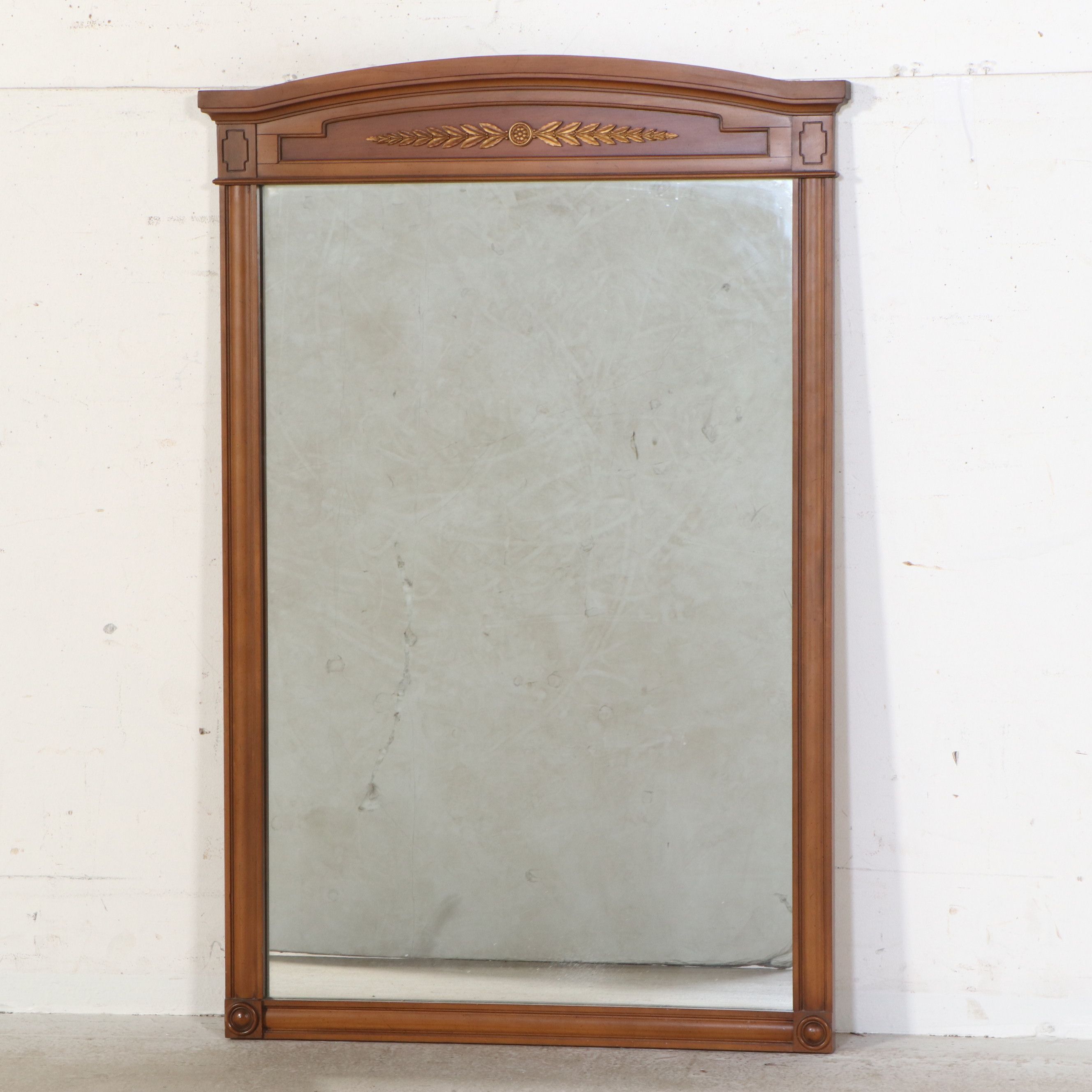 Mid Century Federal Style Walnut Finish Dresser