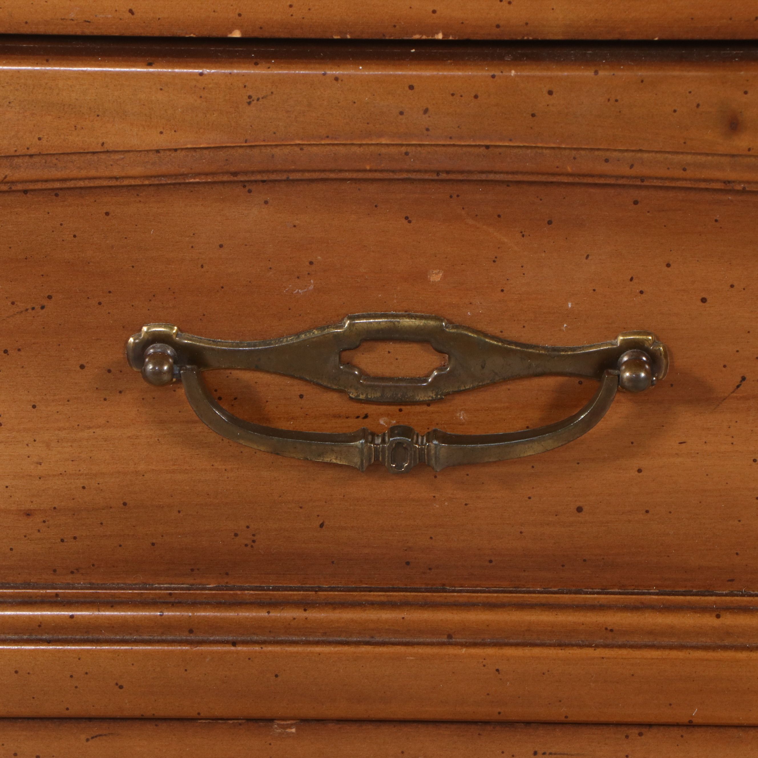 Mid Century Federal Style Walnut Finish Dresser