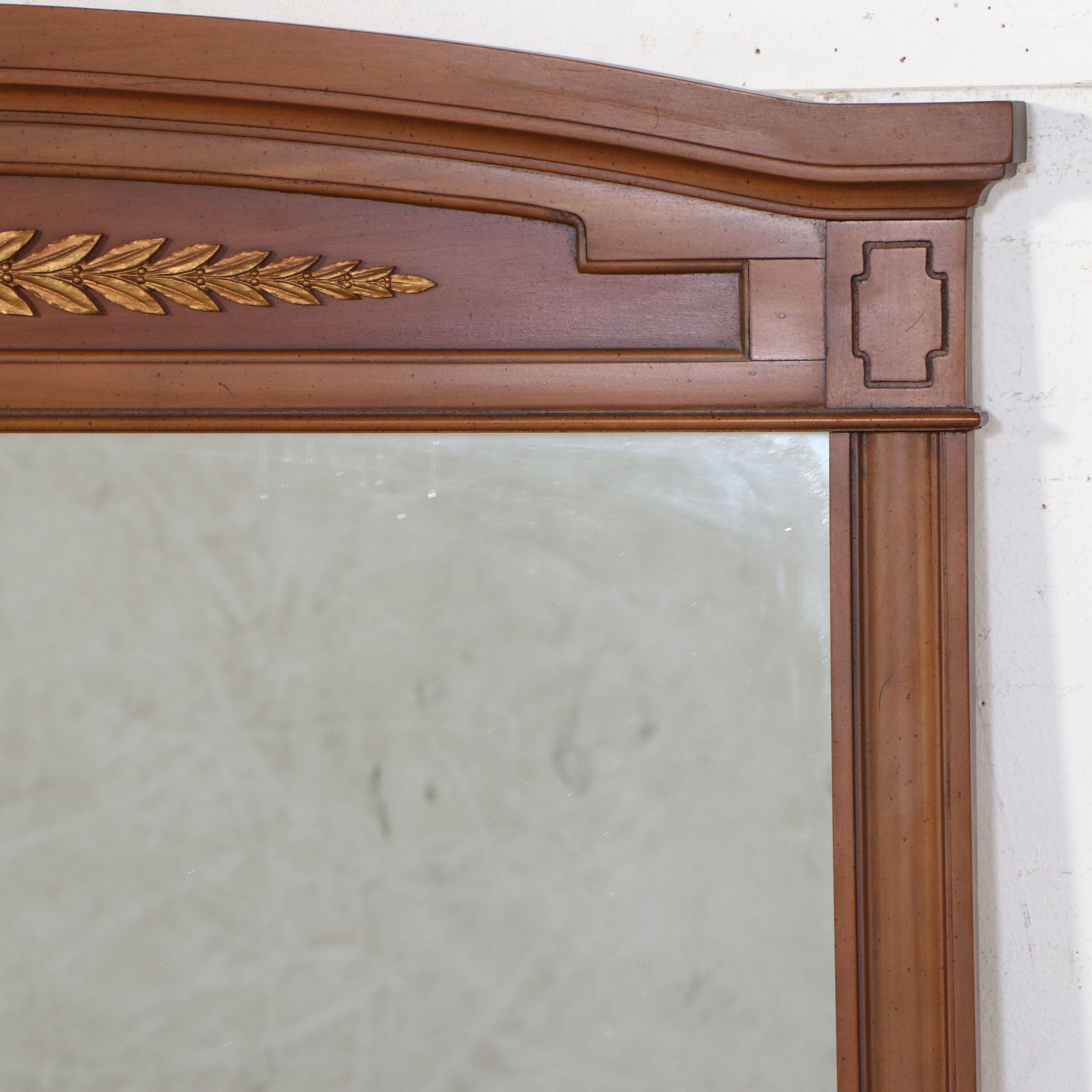 Mid Century Federal Style Walnut Finish Dresser