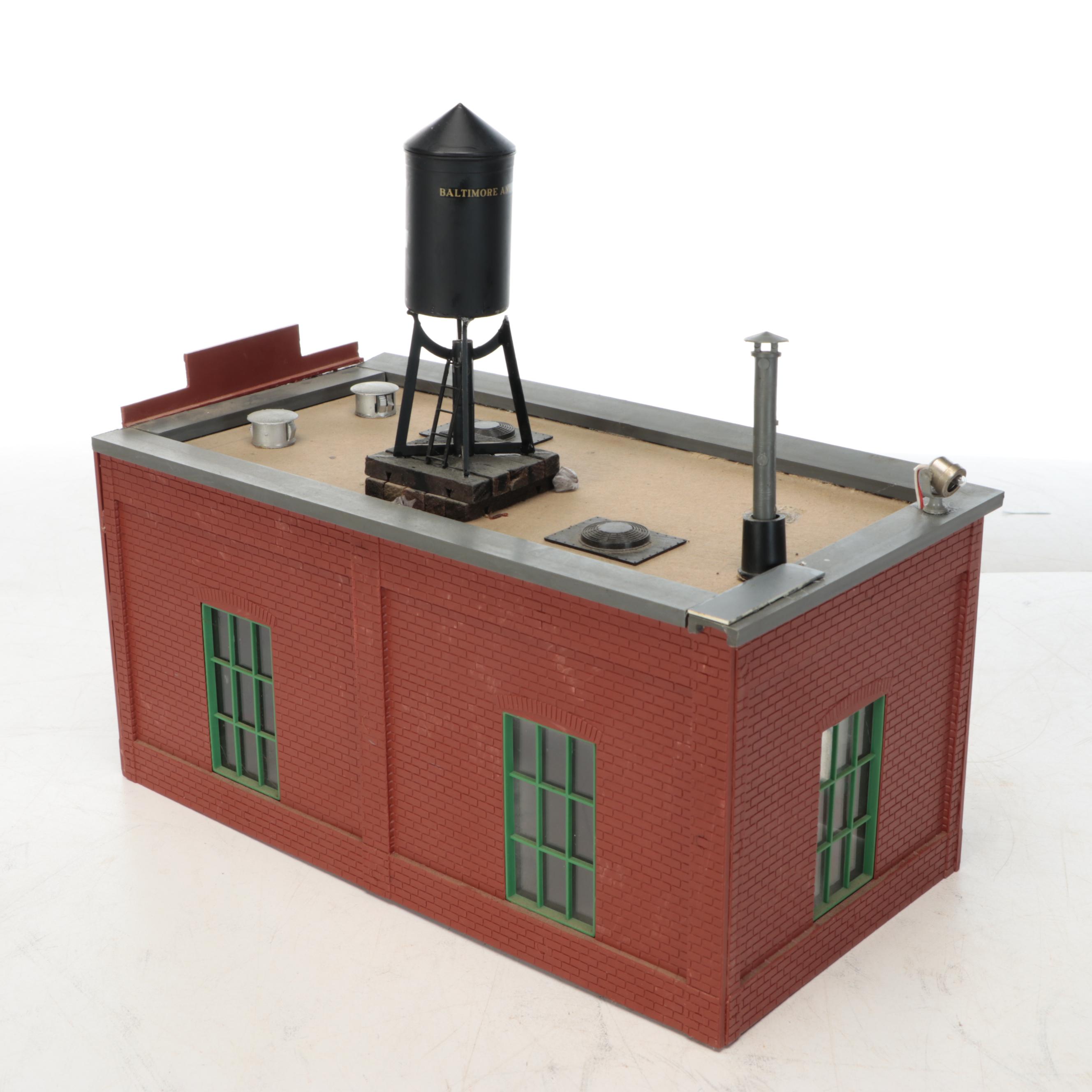 RailKing RailTown Dreyfuss 6-Story and Other Miniature Railway Buildings