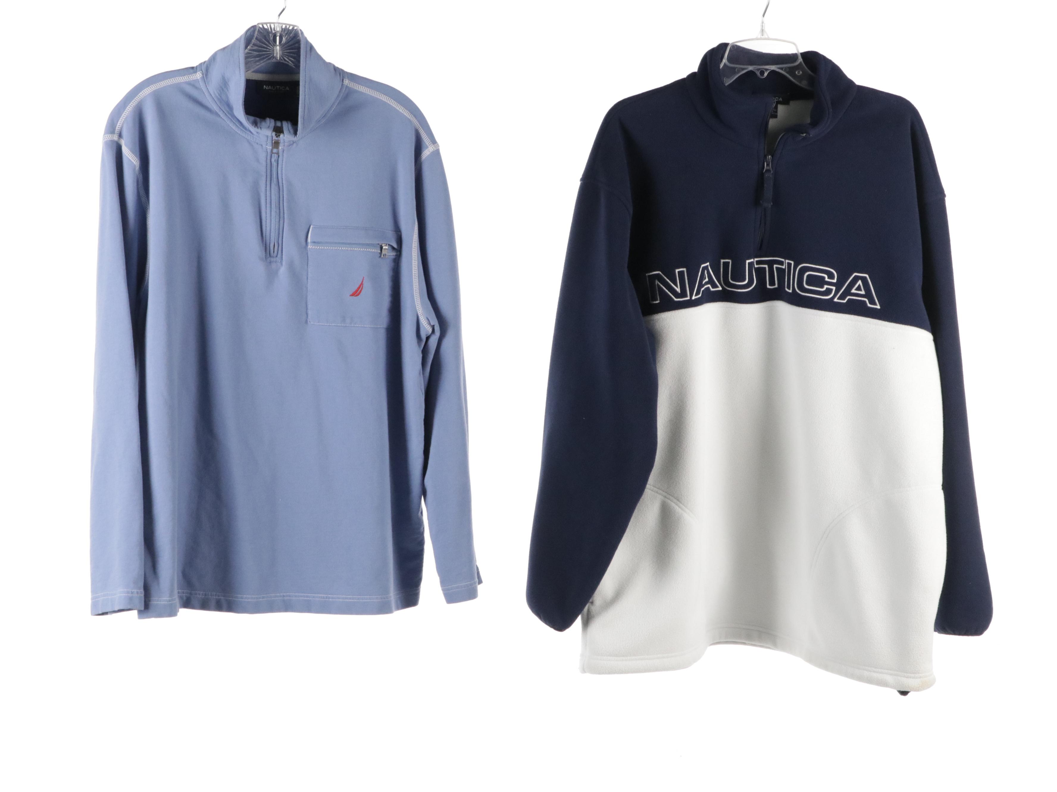 Men's Nautica Quarter-Zips and Zipper-Front Jacket