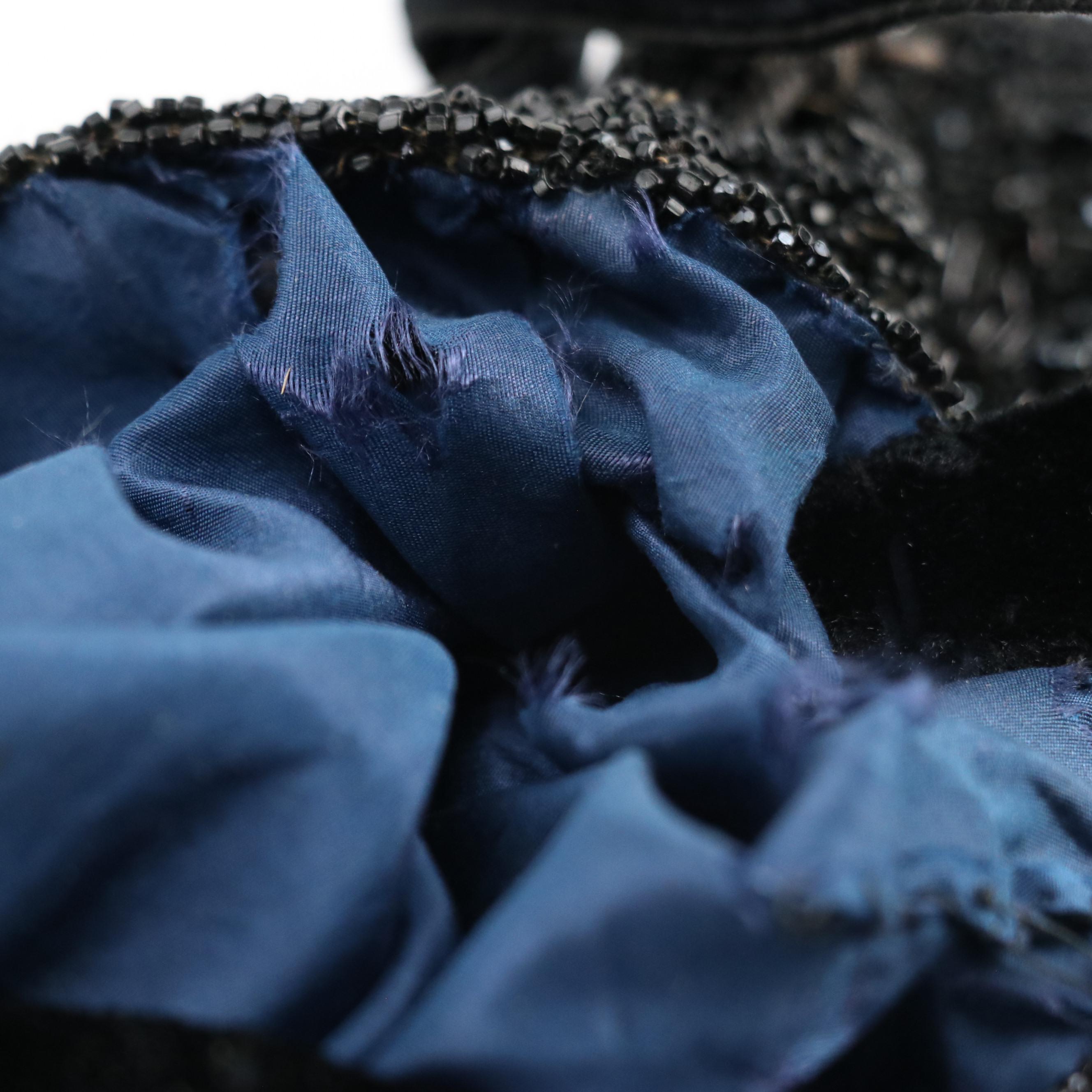 Japanese Saga-Nishiki Brocade Bag with Other Petit Point, Beaded, Metal Purses