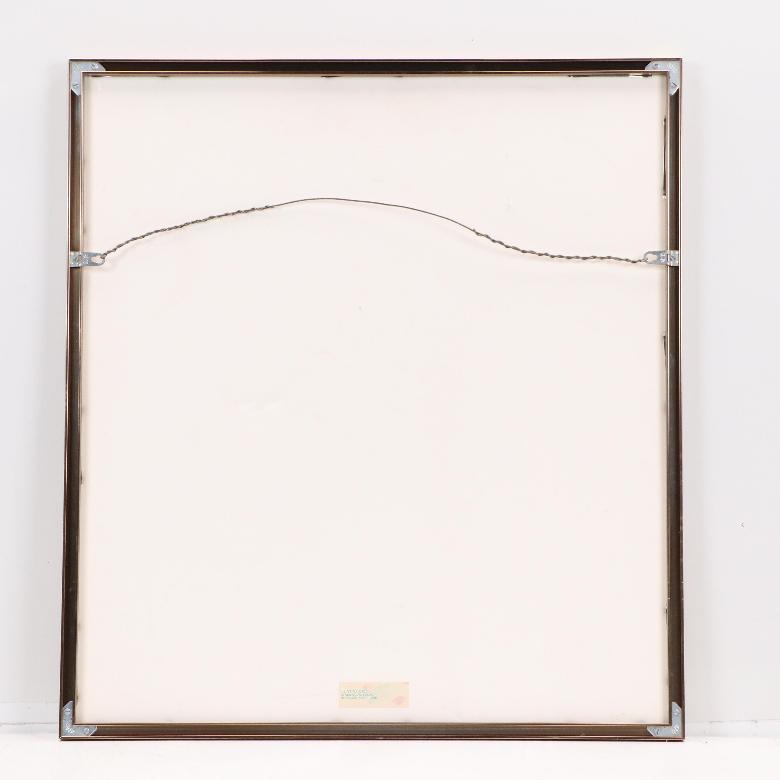 John Wimberley Offset Lithograph "Descending Angel," Late 20th Century