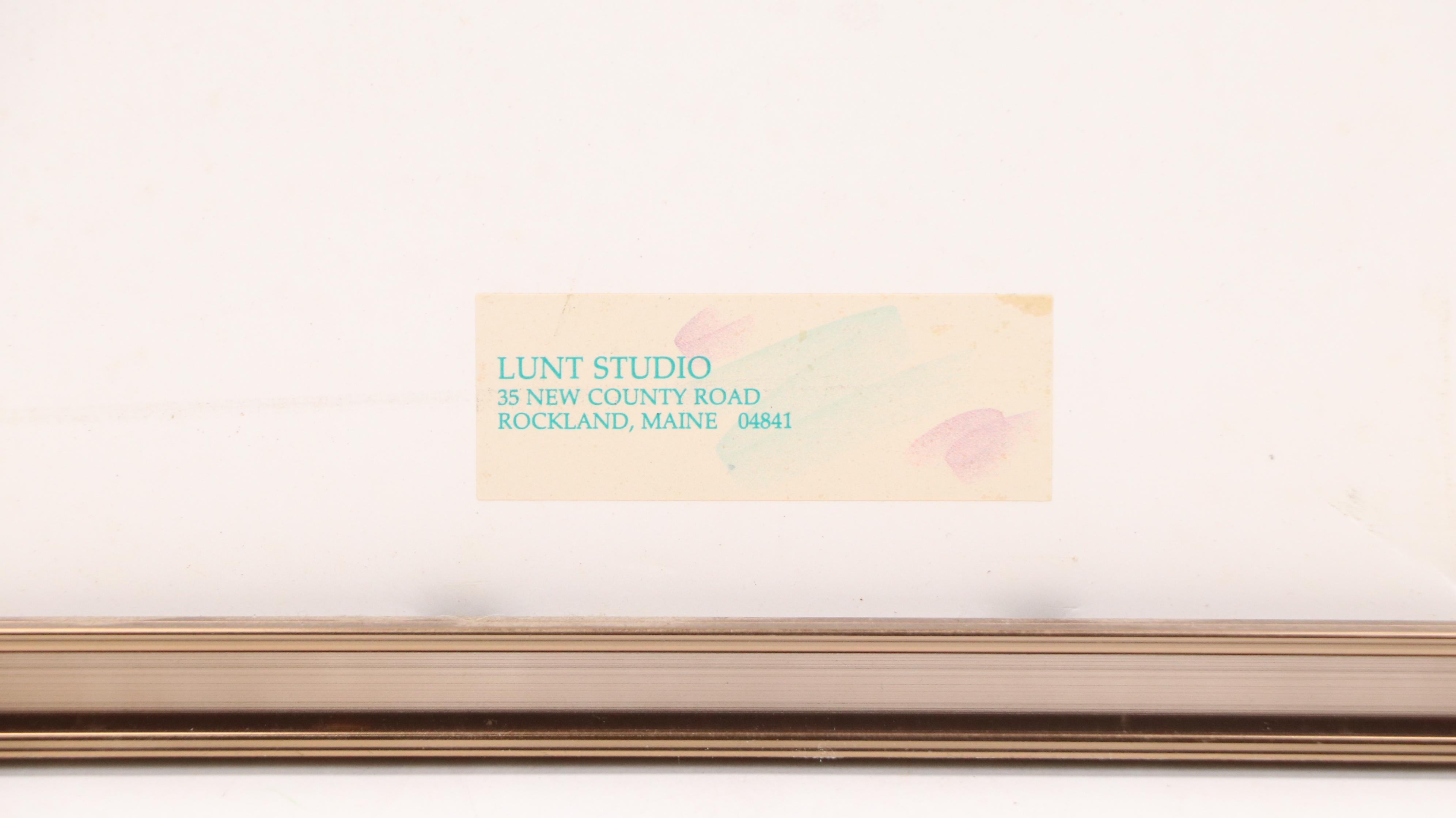 John Wimberley Offset Lithograph "Descending Angel," Late 20th Century