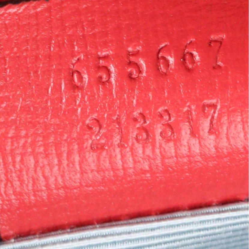 Gucci Horsebit 1955 Small Chain Bag in Red Woven Raffia and Leather