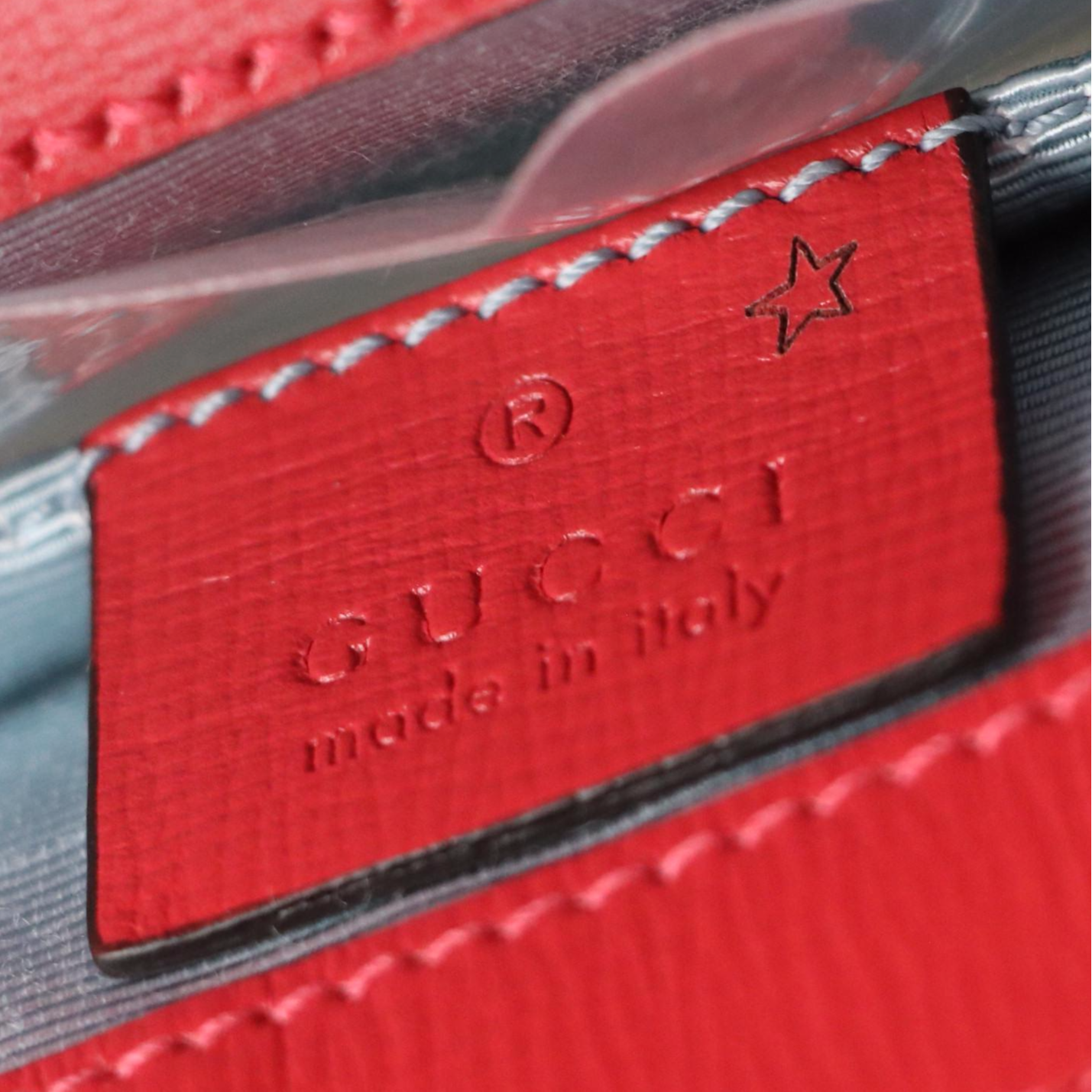 Gucci Horsebit 1955 Small Chain Bag in Red Woven Raffia and Leather