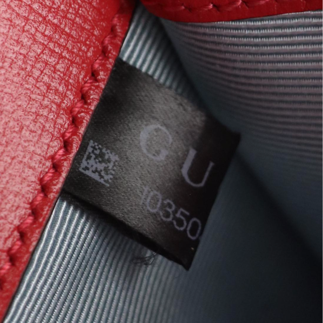 Gucci Horsebit 1955 Small Chain Bag in Red Woven Raffia and Leather