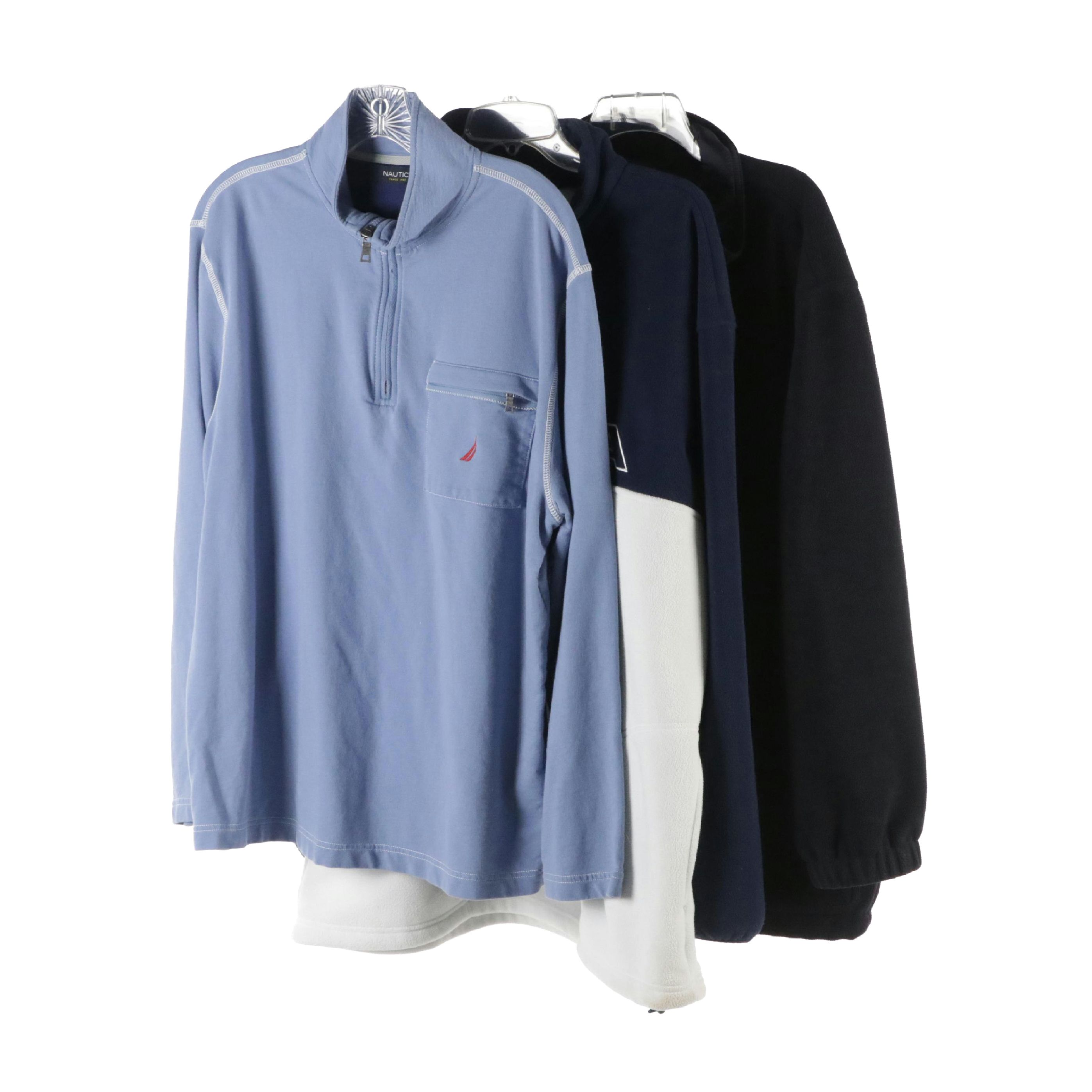 Men's Nautica Quarter-Zips and Zipper-Front Jacket