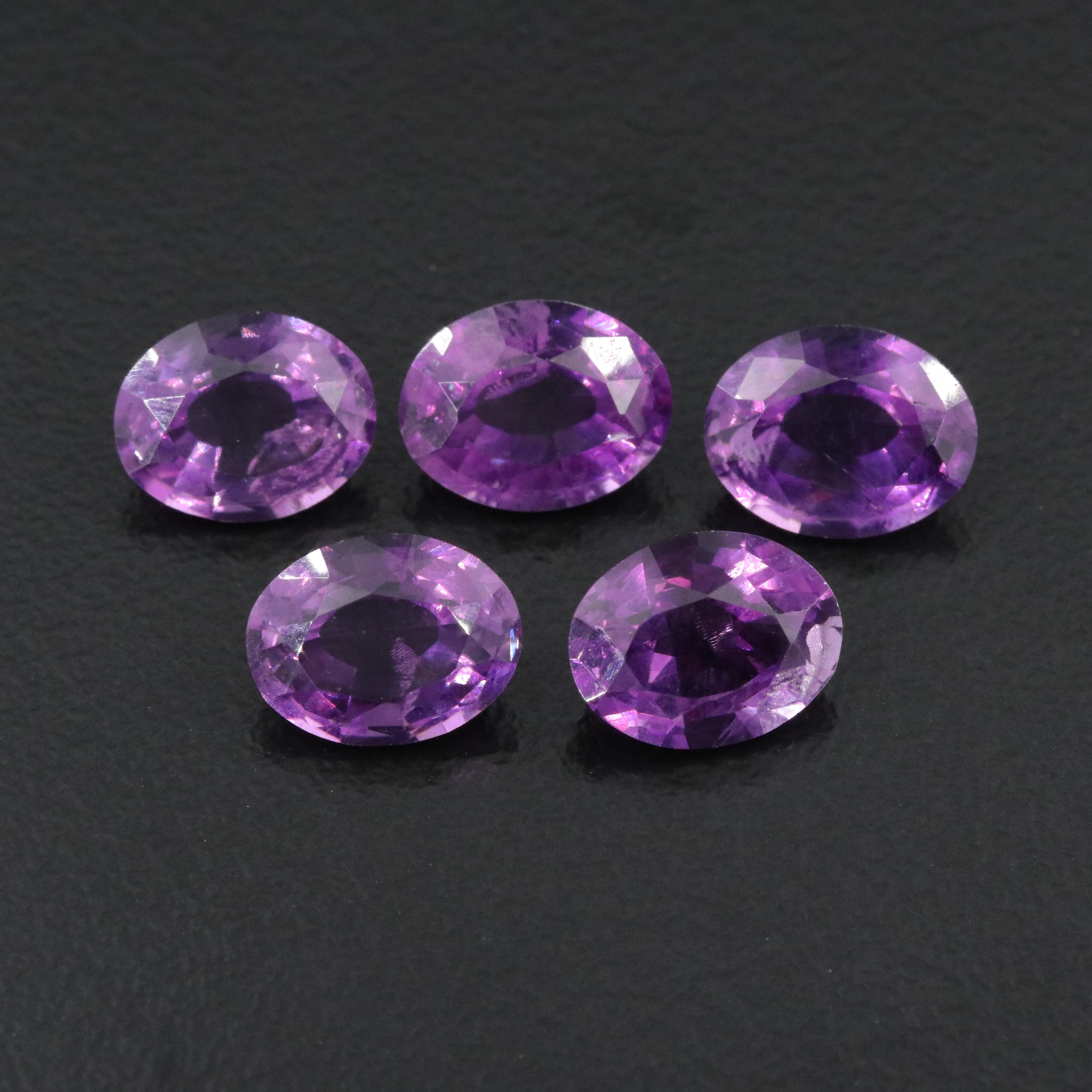 Loose 8.58 CTW Amethyst Lot