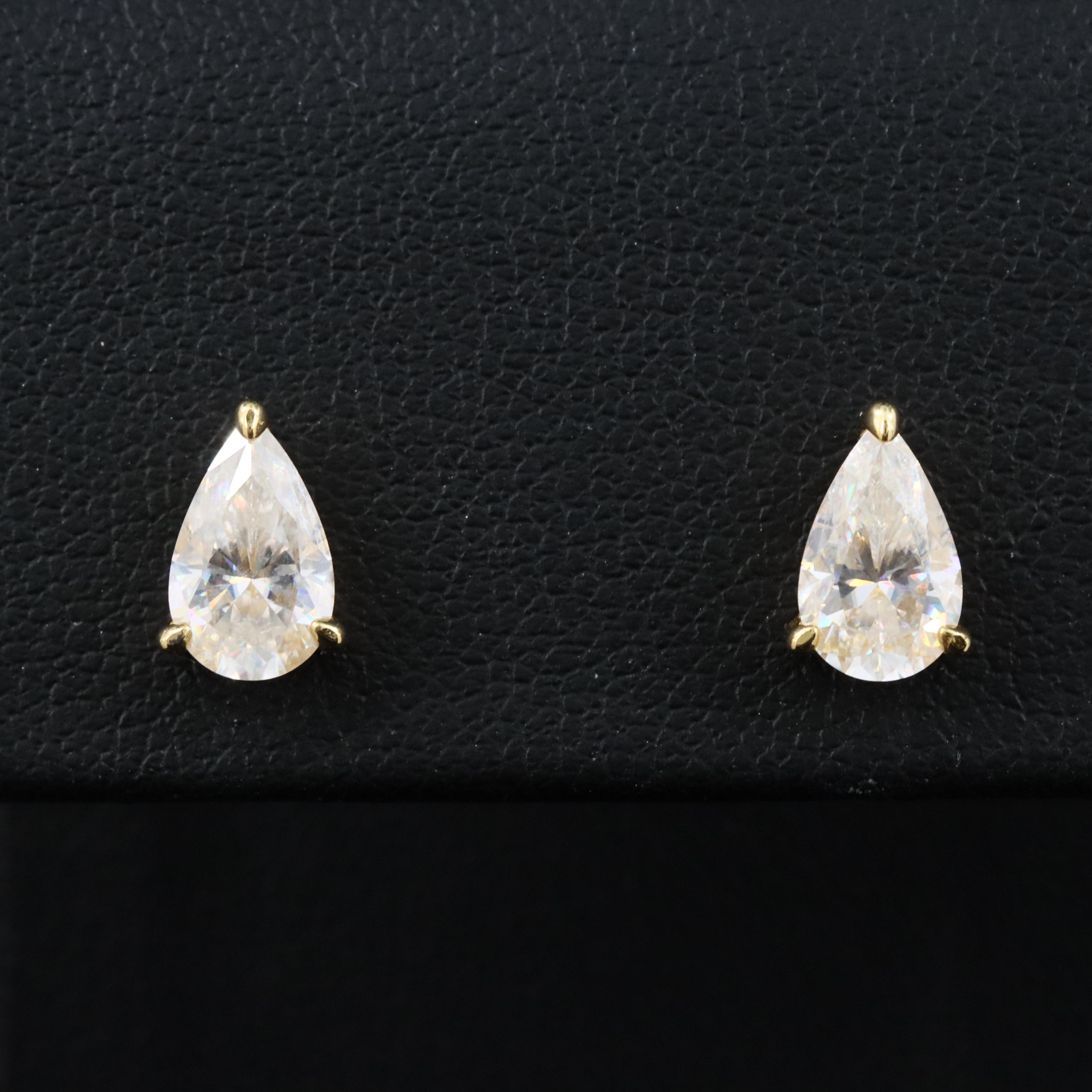 Sterling Moissanite Earrings