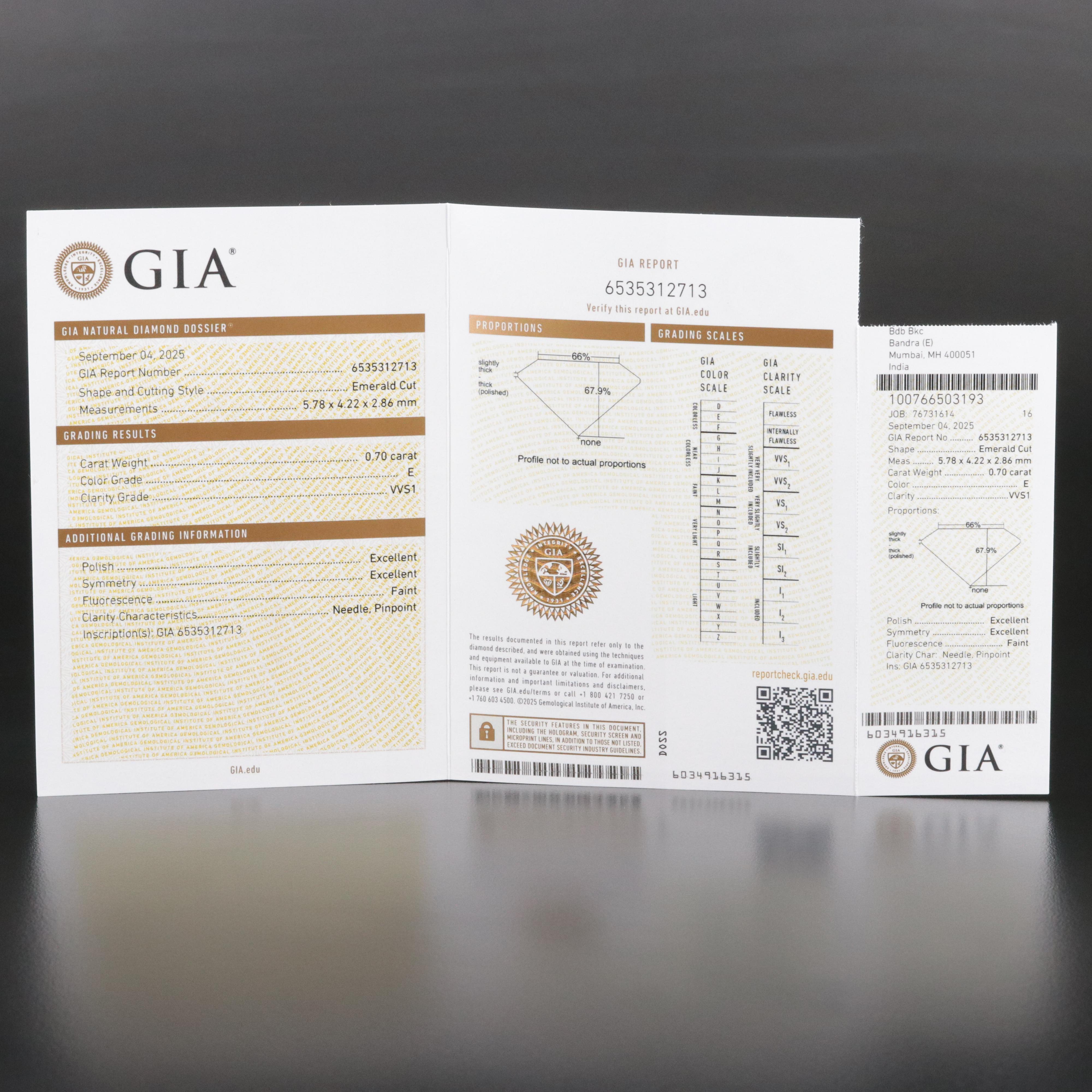 18K 1.41 CTW Diamond Stud Earrings with GIA Reports