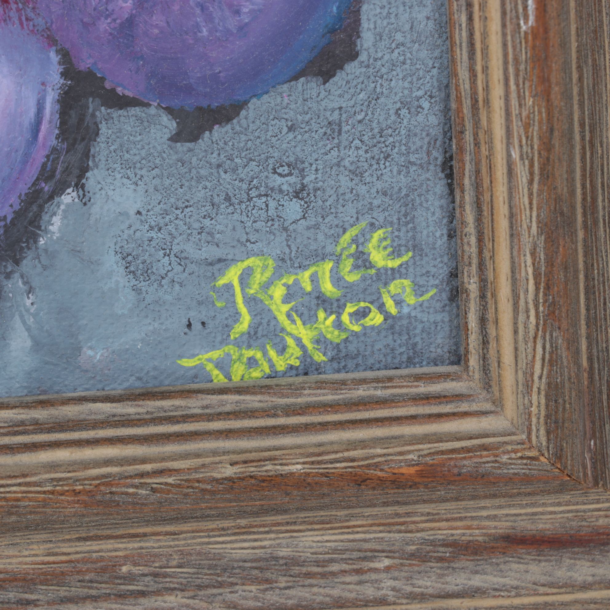 Renée Paulton Still Life Acrylic Painting of Various Arranged Fruits