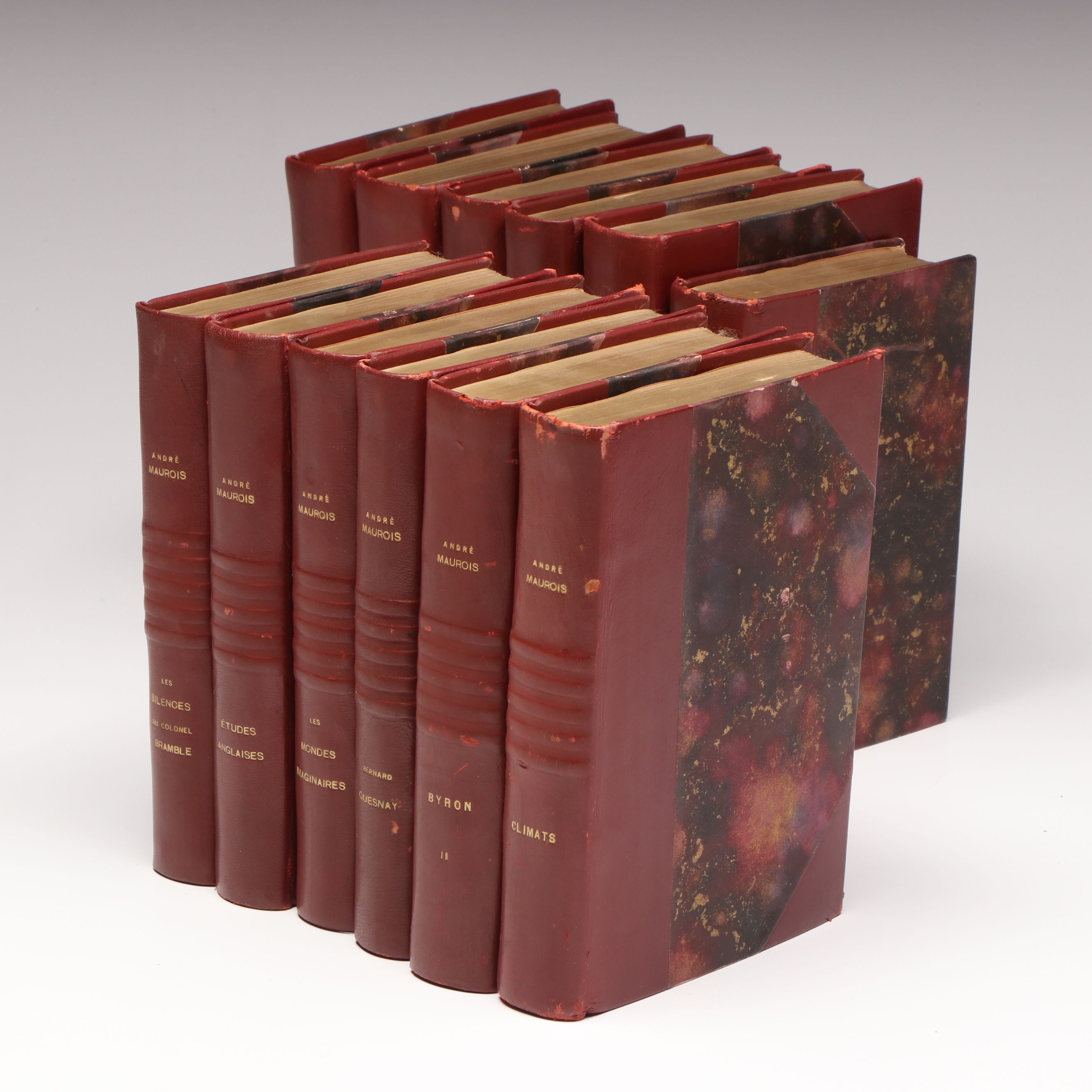 "Bryon", "Climats" and More André Maurois French Biographies and Books