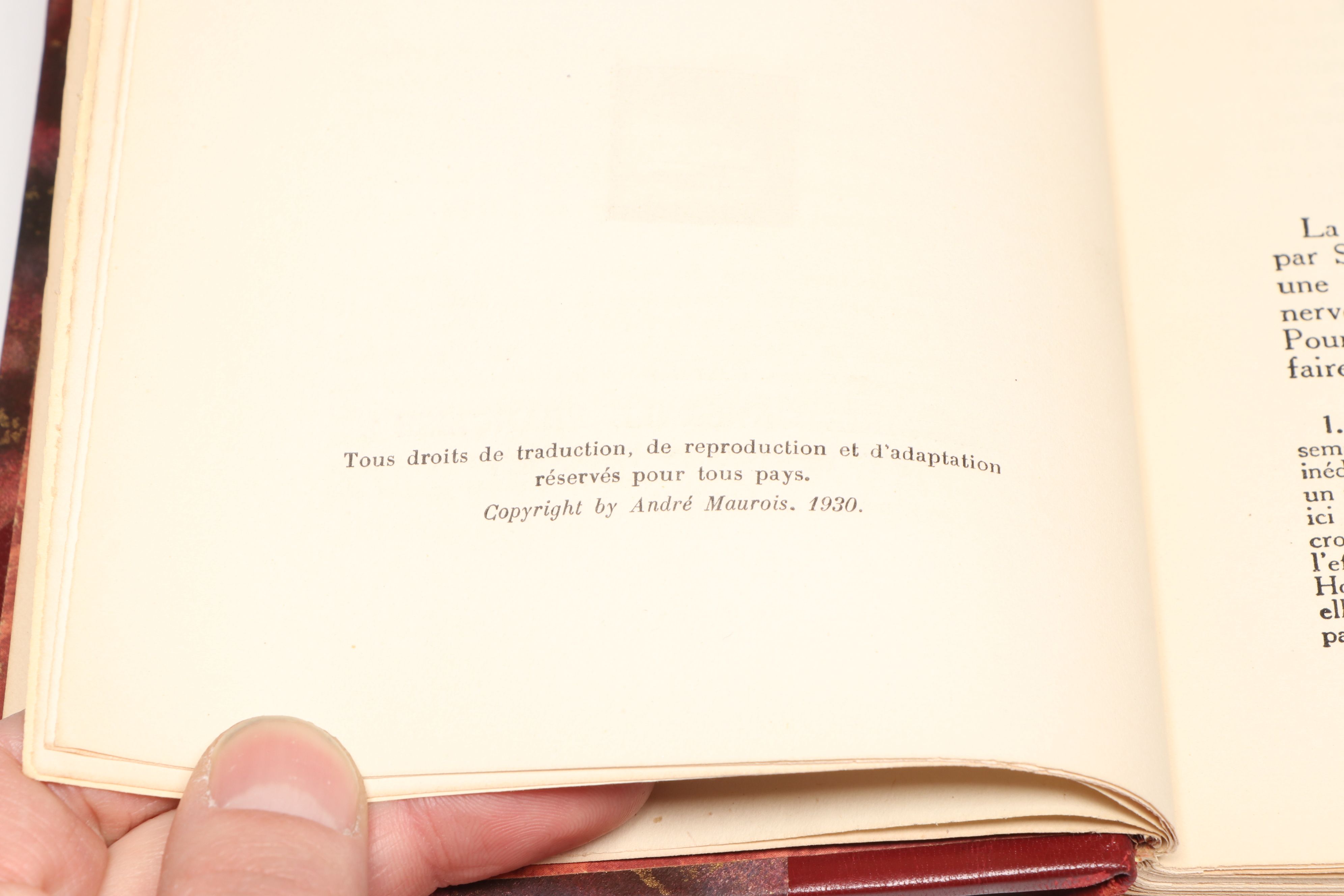 "Bryon", "Climats" and More André Maurois French Biographies and Books