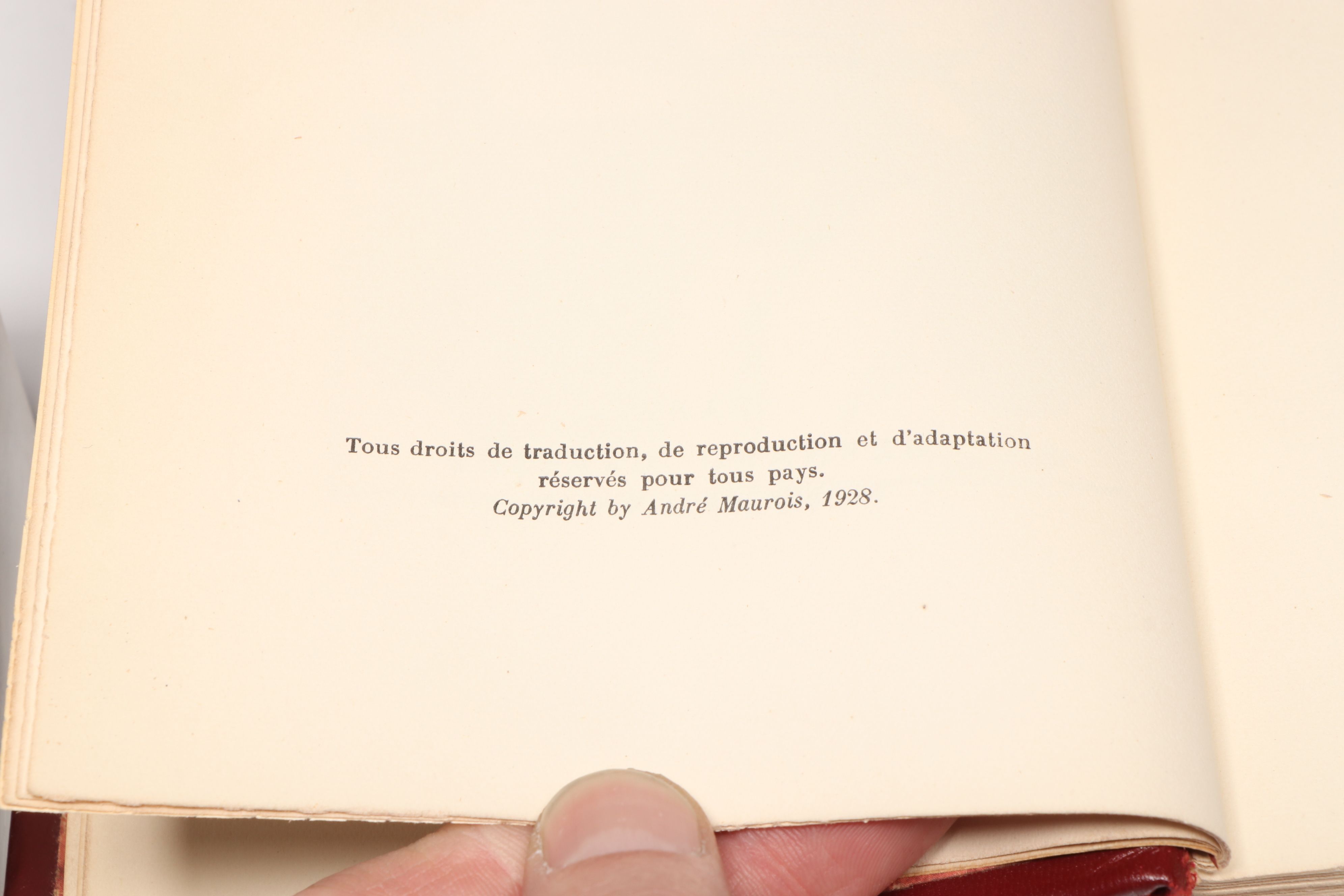 "Bryon", "Climats" and More André Maurois French Biographies and Books