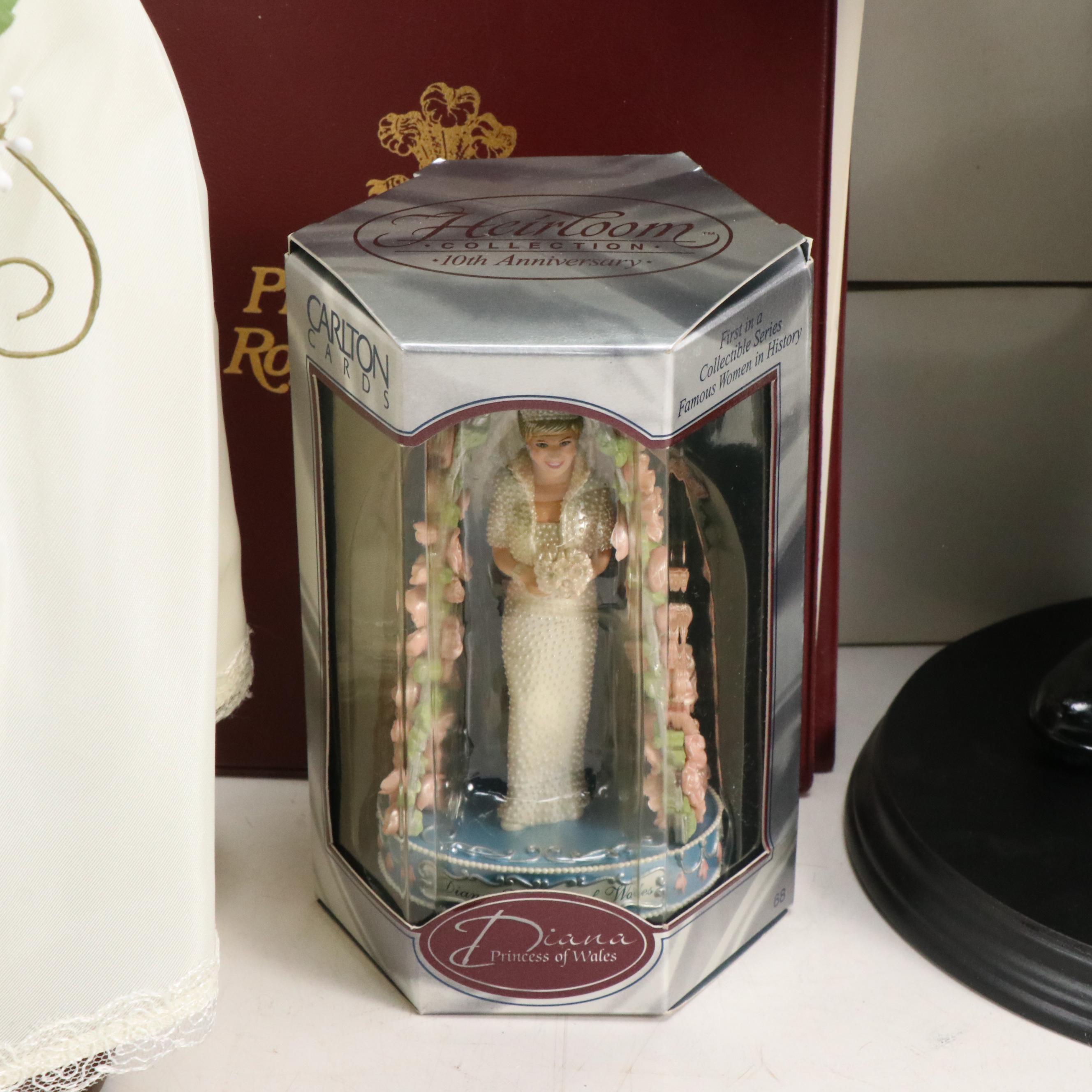 Danbury Mint "Princess Diana Bride Doll" with Royal Wardrobe Collection and More