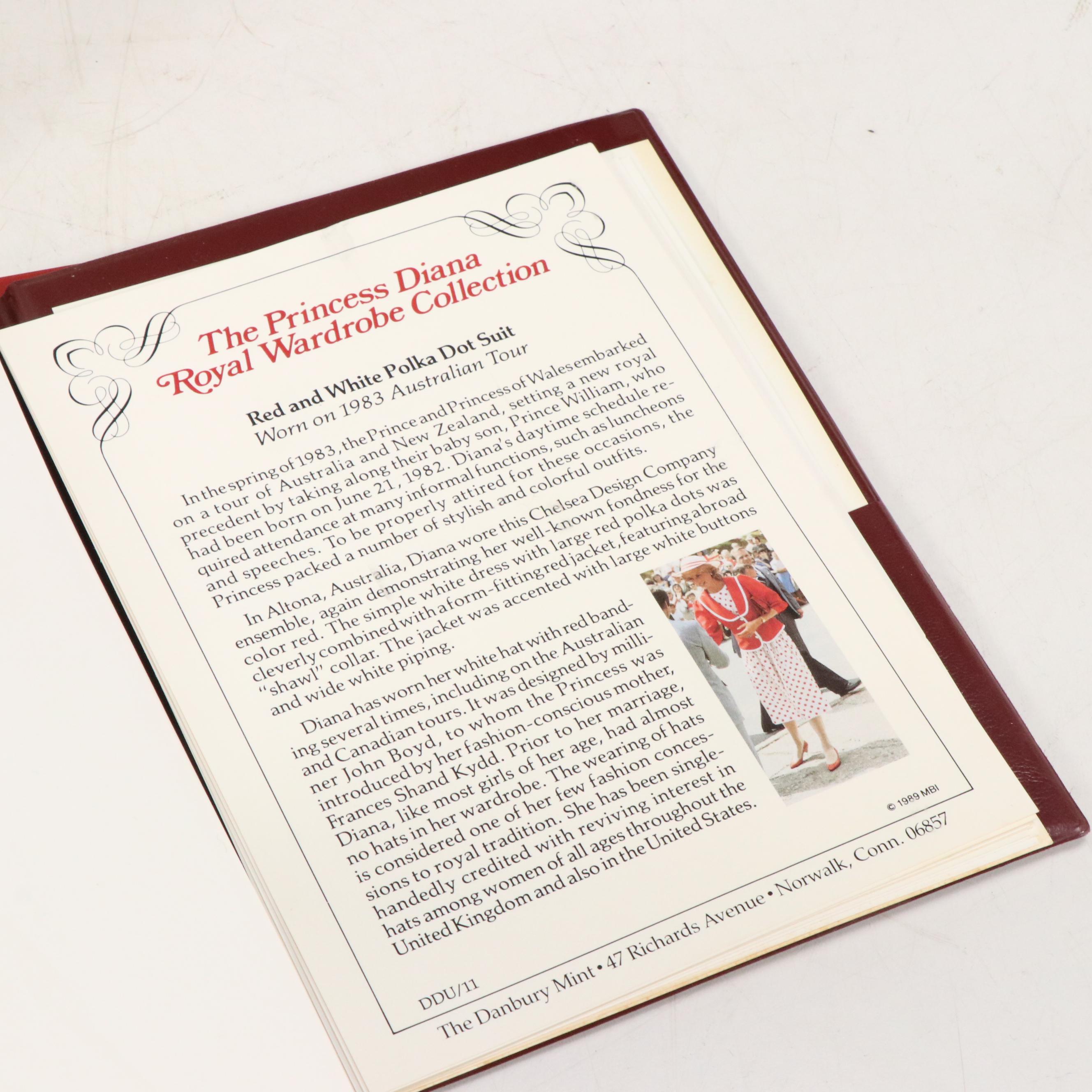 Danbury Mint "Princess Diana Bride Doll" with Royal Wardrobe Collection and More