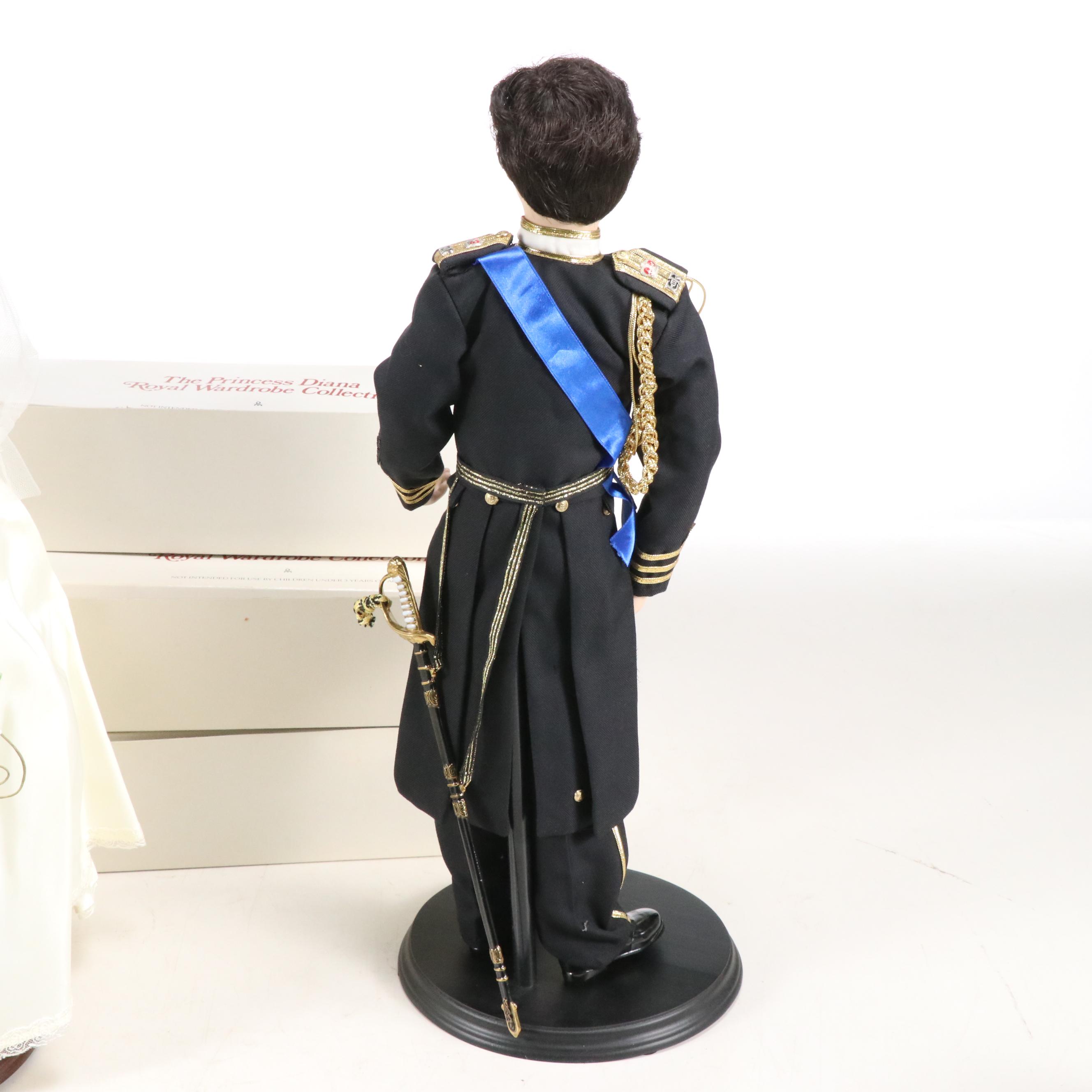 Danbury Mint "Princess Diana Bride Doll" with Royal Wardrobe Collection and More