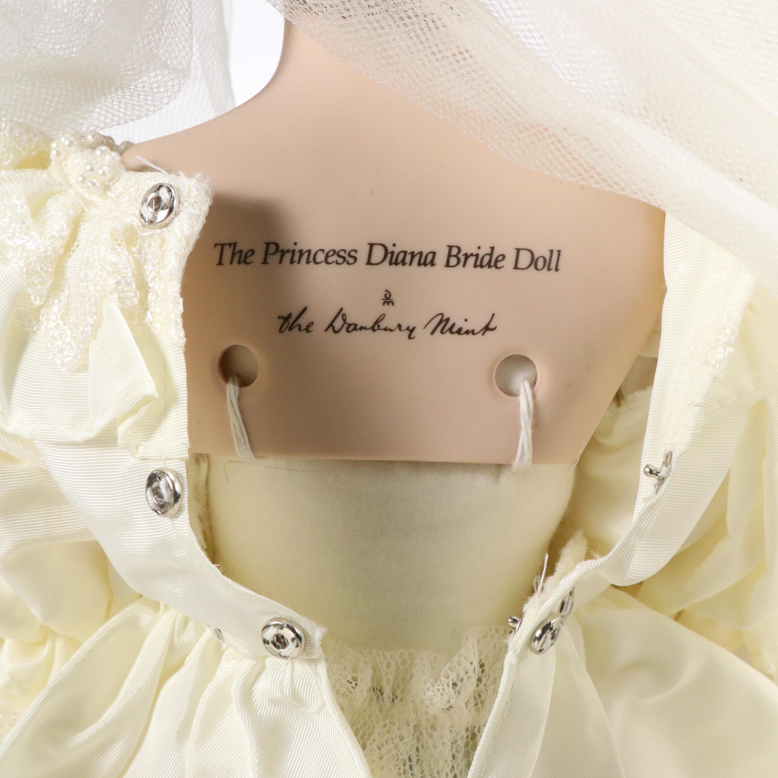 Danbury Mint "Princess Diana Bride Doll" with Royal Wardrobe Collection and More