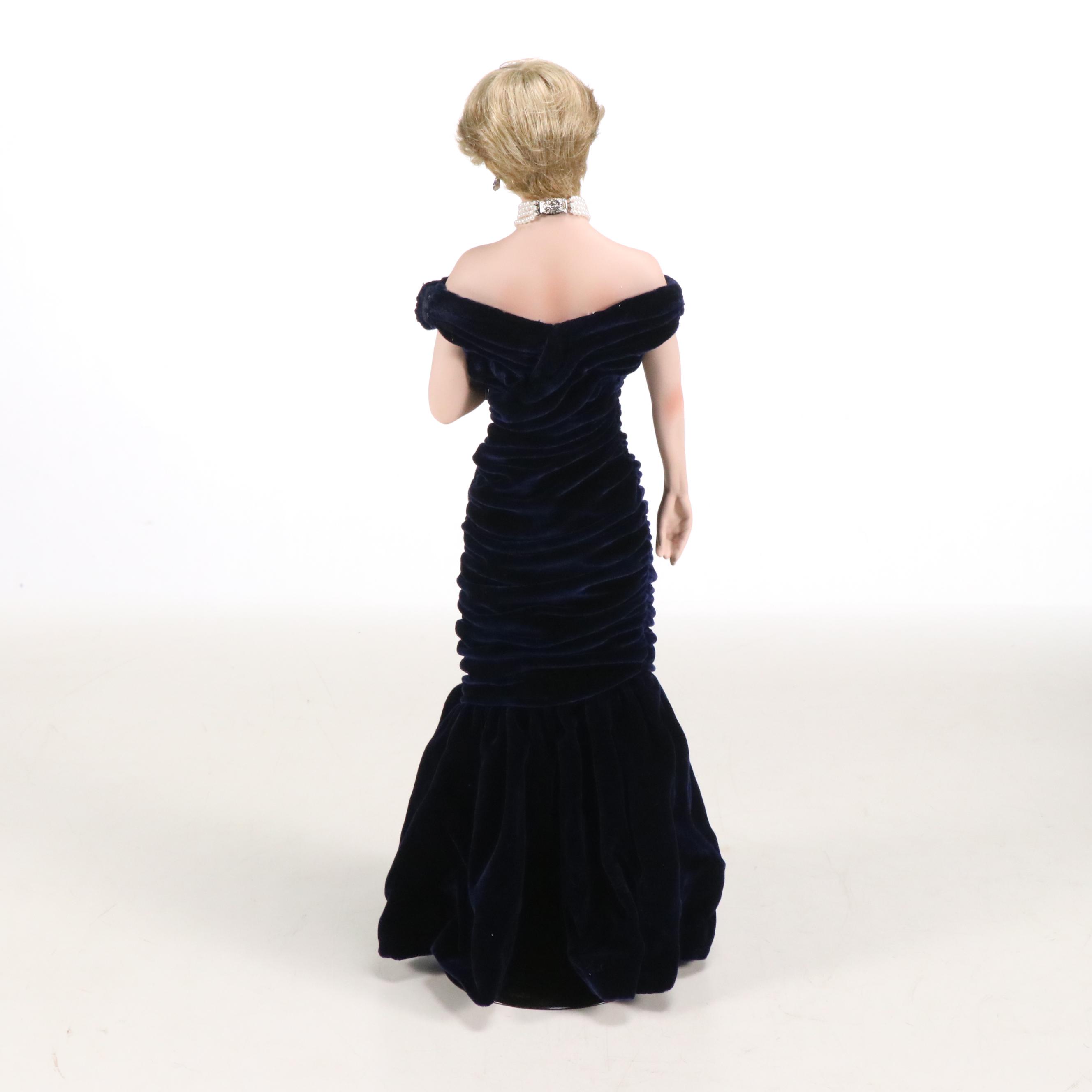 Danbury Mint "Princess Diana Bride Doll" with Royal Wardrobe Collection and More