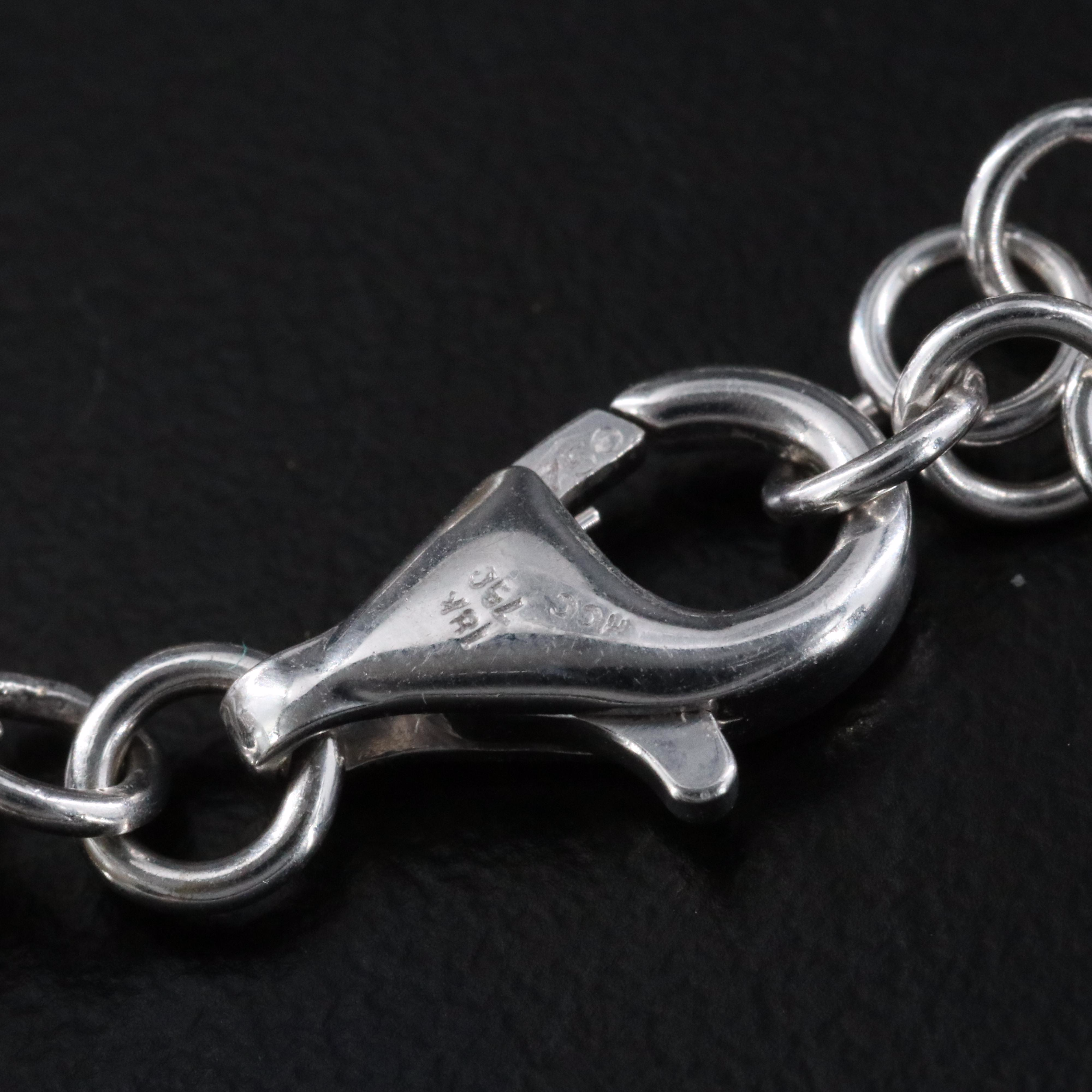 18K Pearl and Diamond Necklace with GIA Report