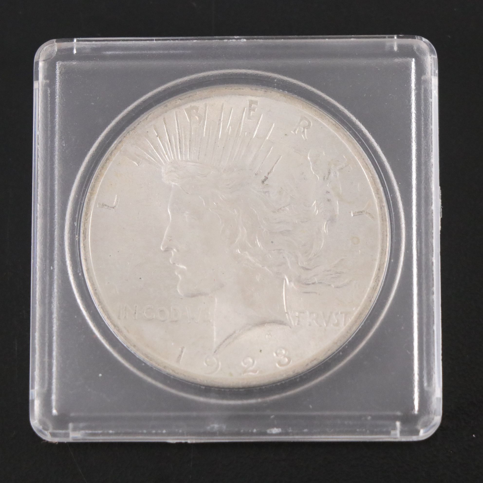 Five Peace Silver Dollars