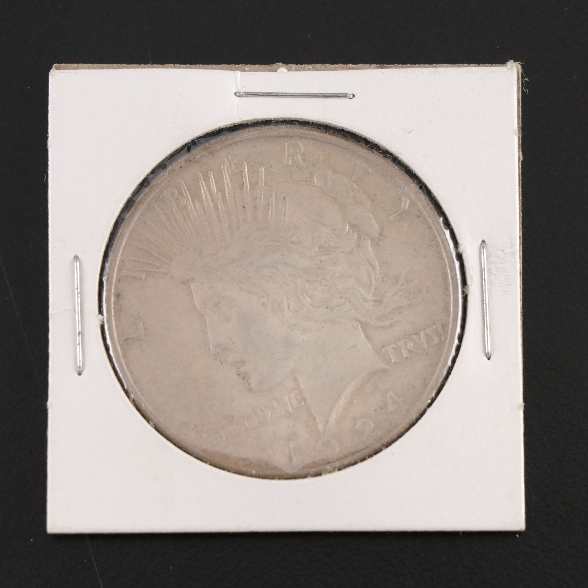 Five Peace Silver Dollars