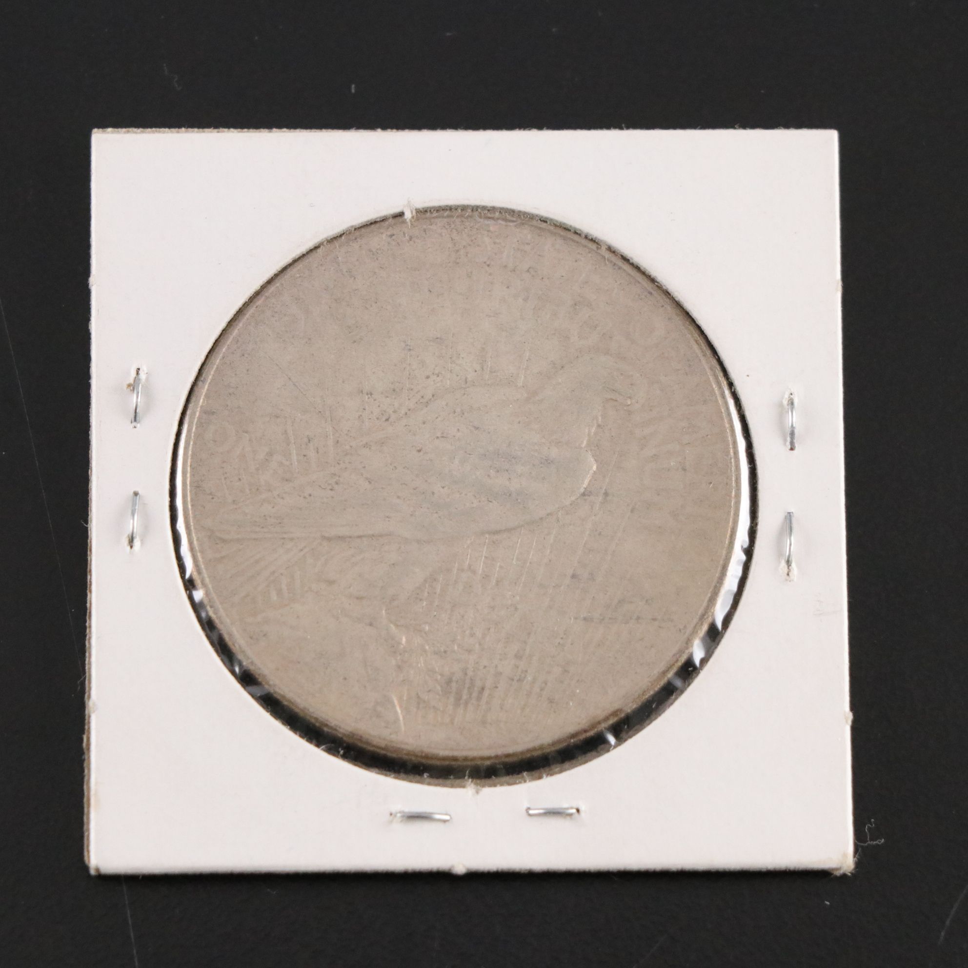 Five Peace Silver Dollars