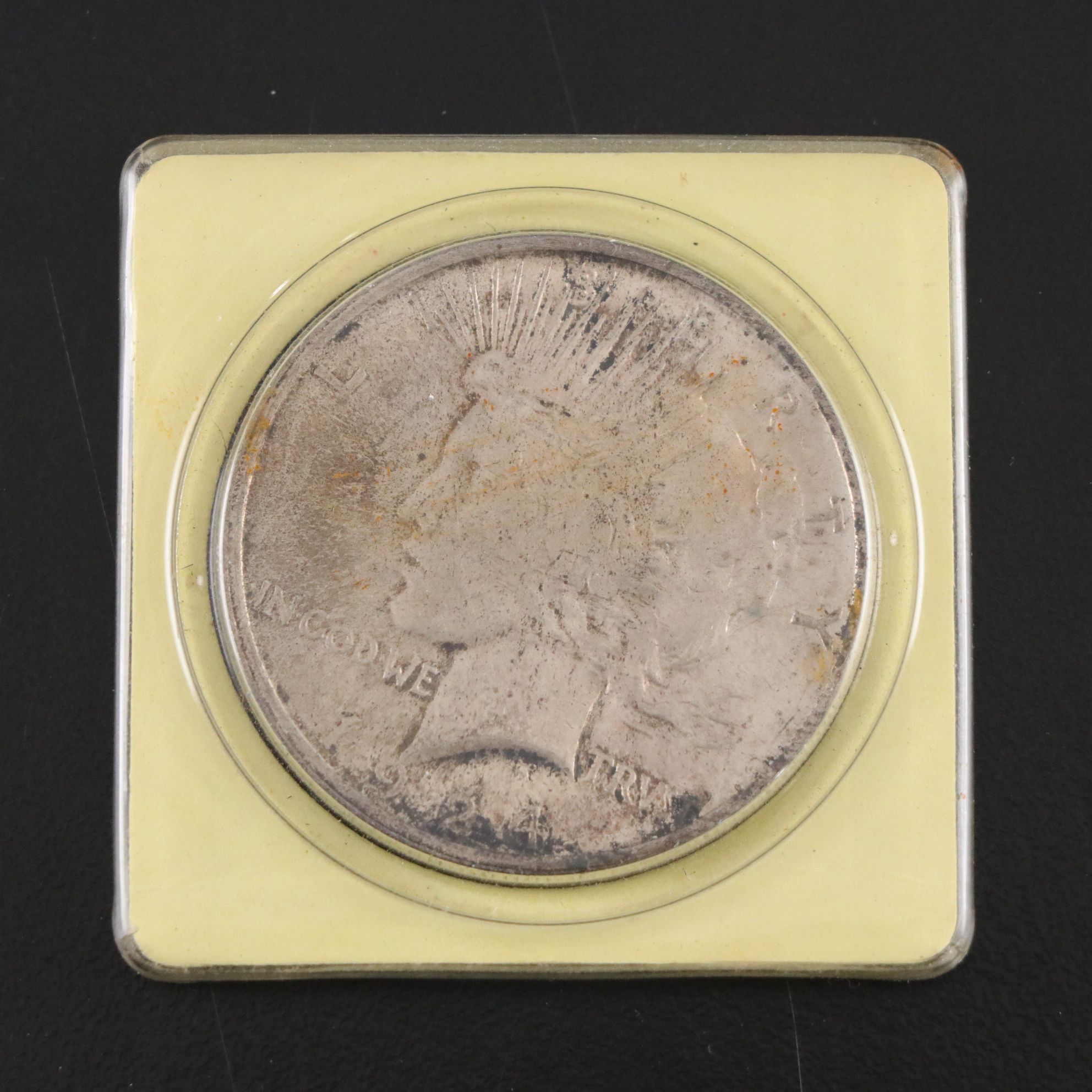 Five Peace Silver Dollars