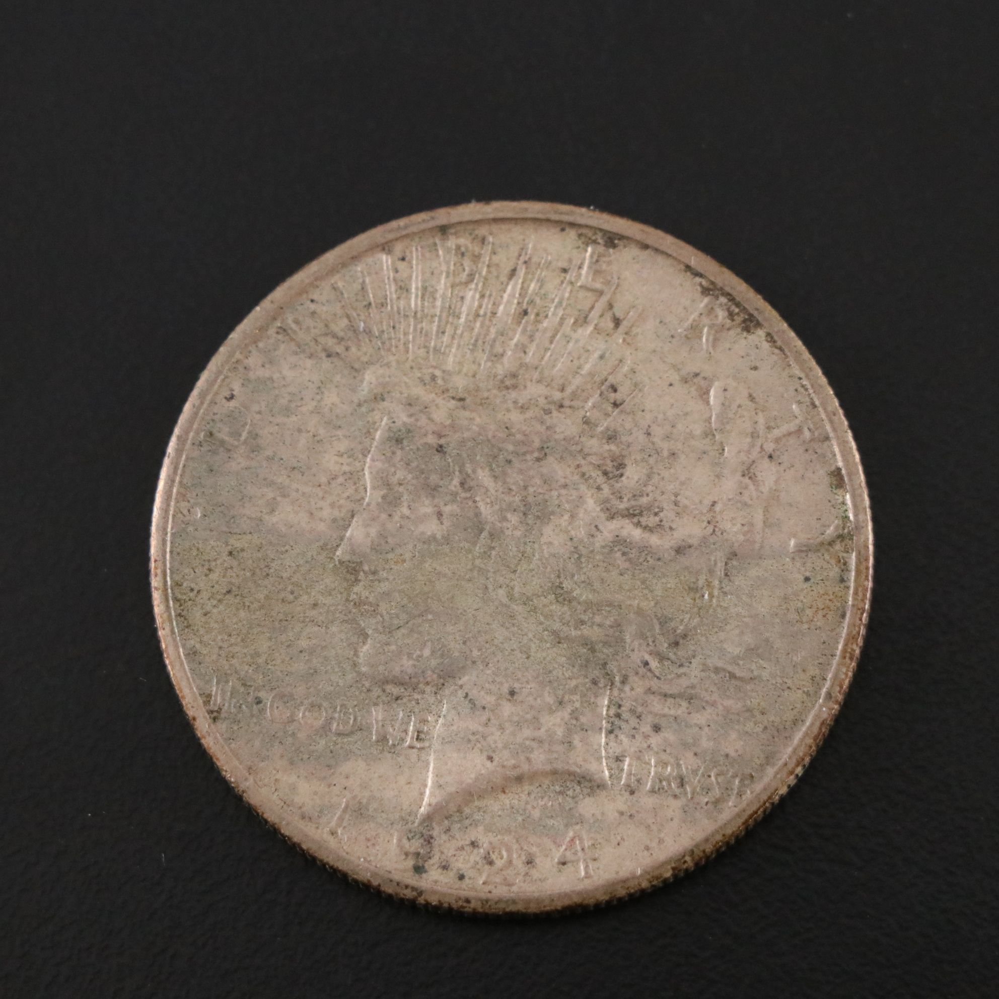 Five Peace Silver Dollars