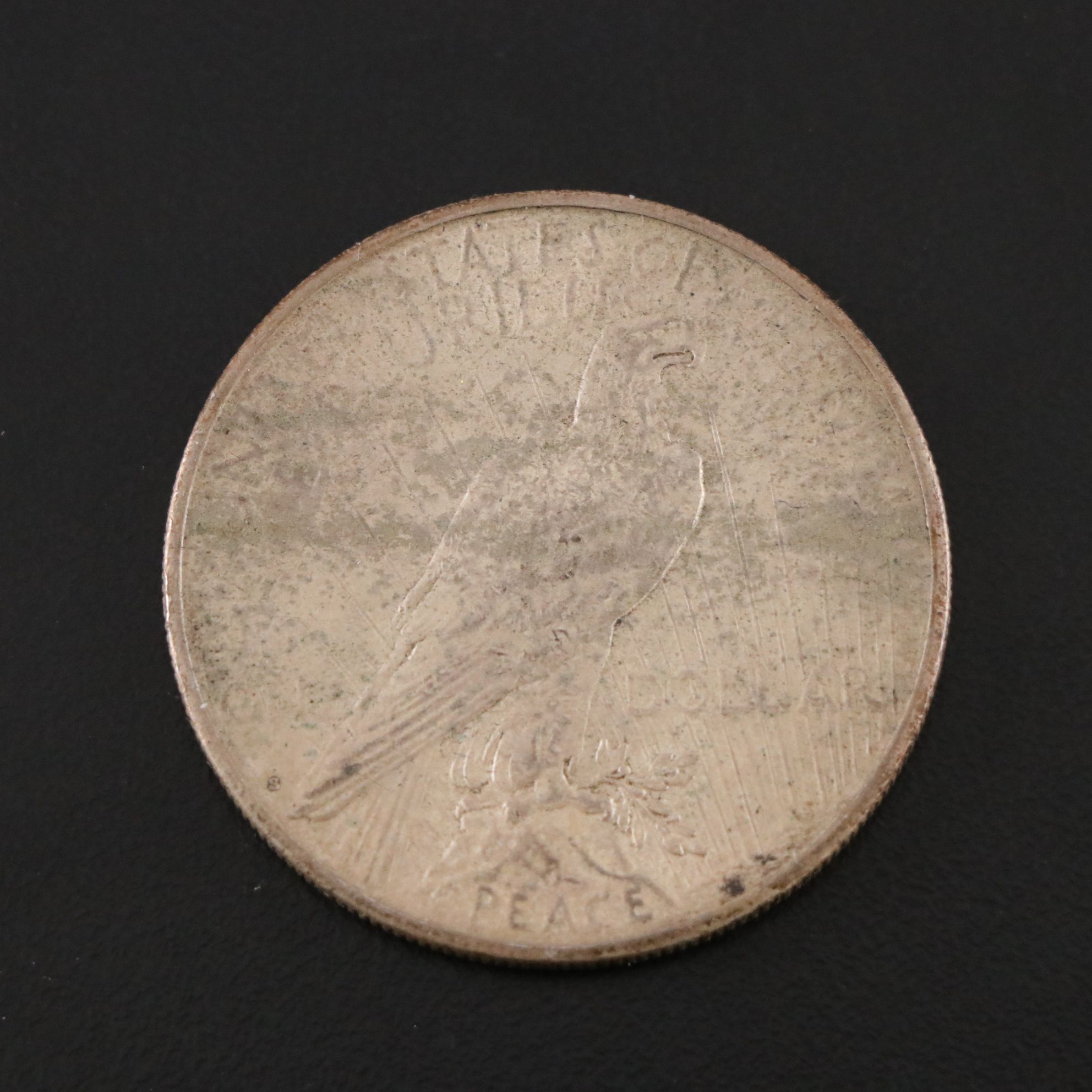 Five Peace Silver Dollars