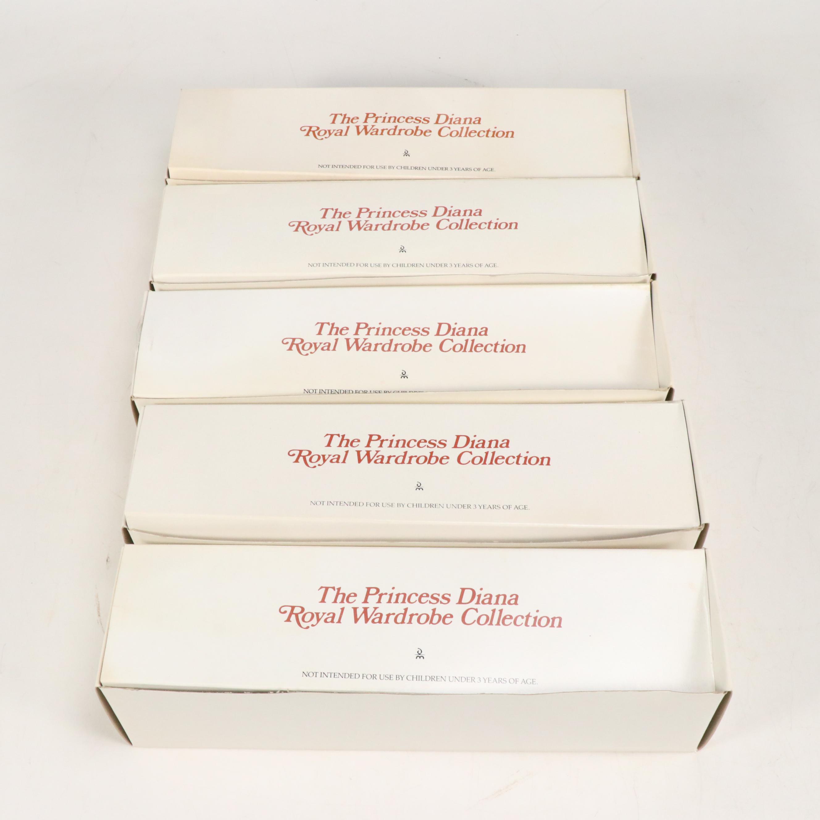 Danbury Mint "Princess Diana Bride Doll" with Royal Wardrobe Collection and More