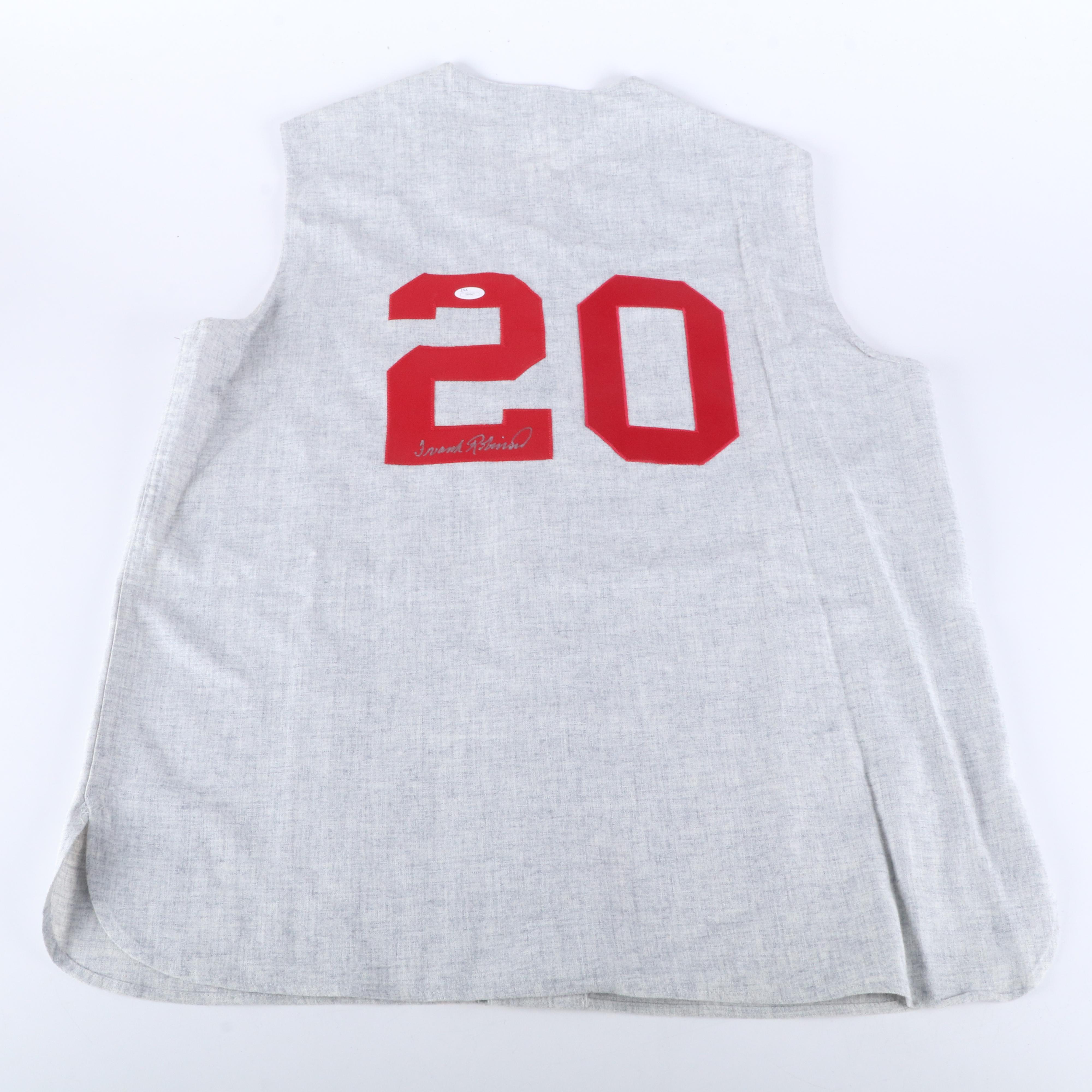 Frank Robinson Signed Cincinnati Reds Jersey and Rawlings Official Baseball