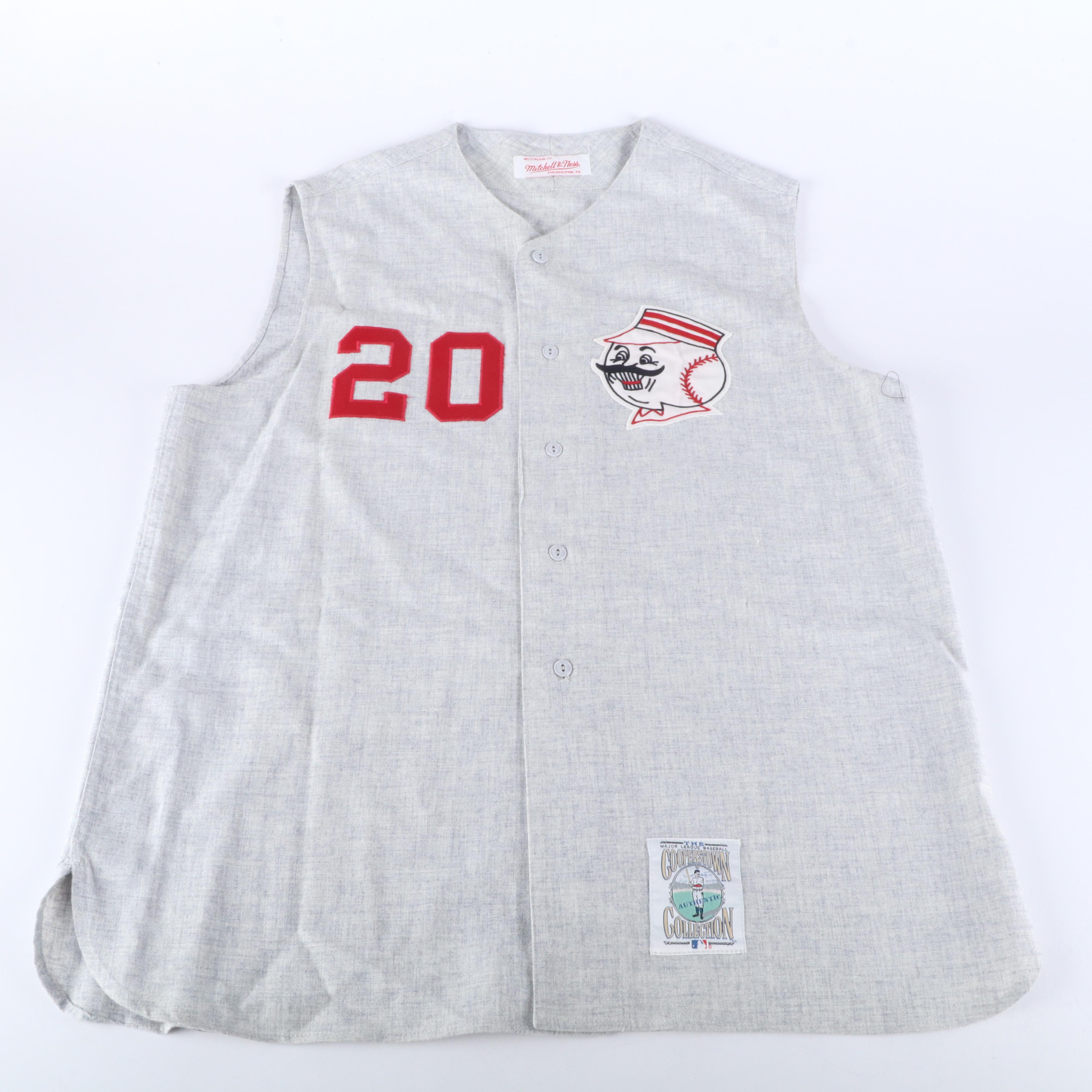 Frank Robinson Signed Cincinnati Reds Jersey and Rawlings Official Baseball