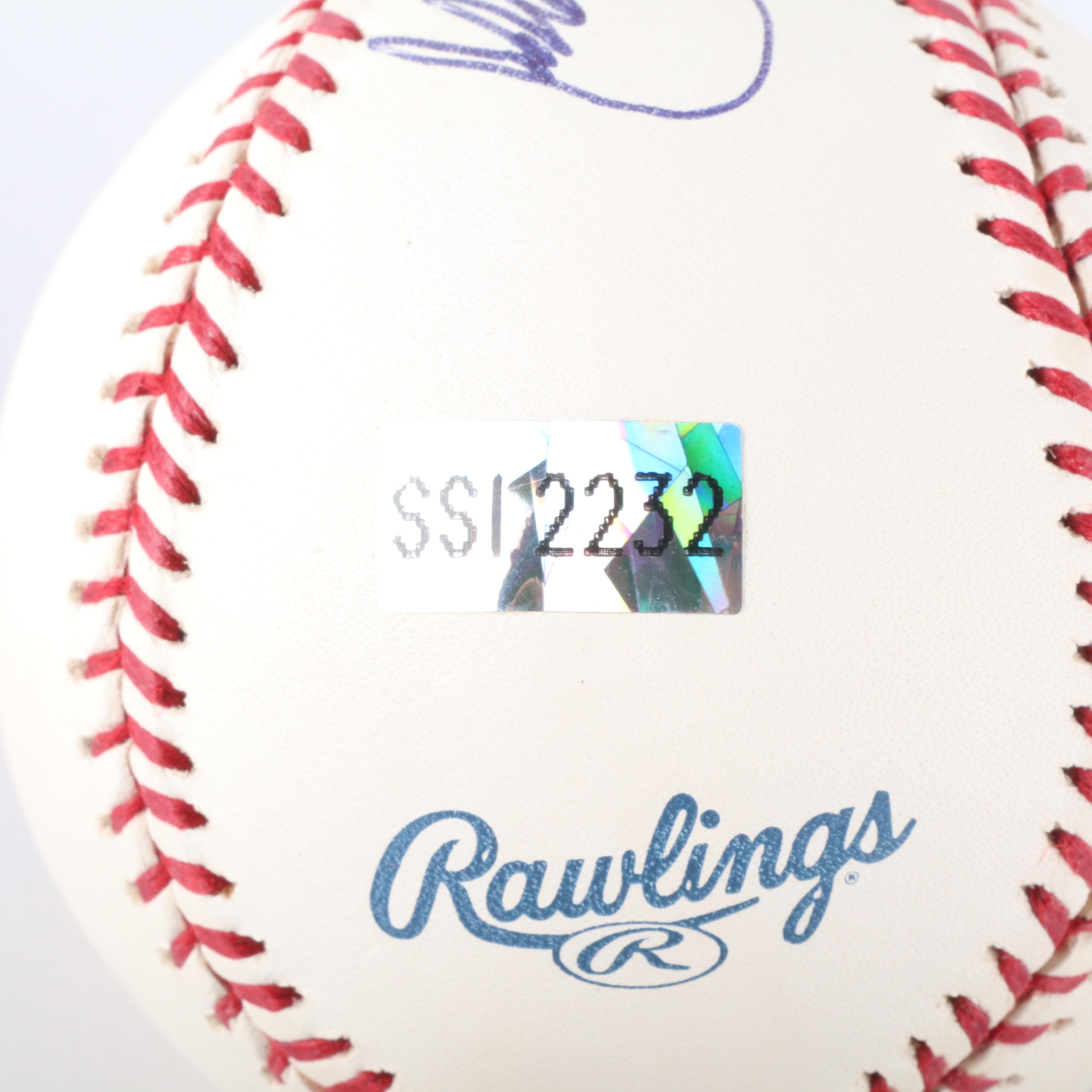 Frank Robinson Signed Cincinnati Reds Jersey and Rawlings Official Baseball