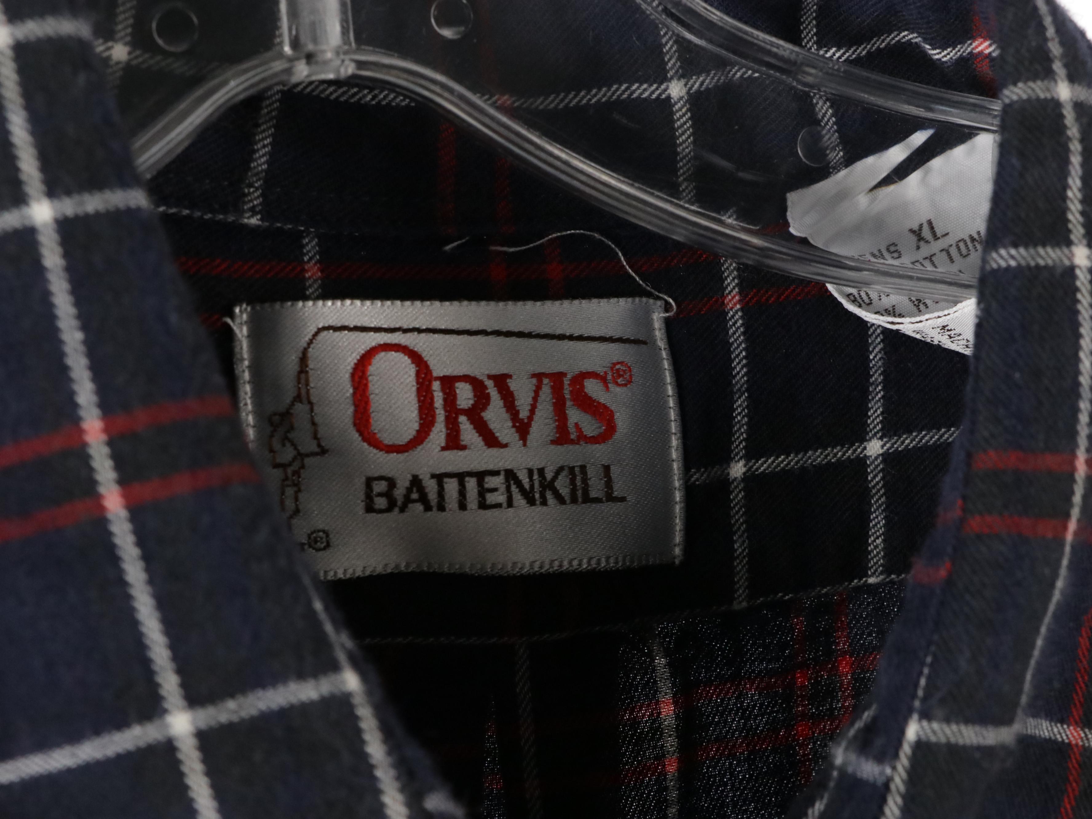Orvis Silk/Wool Blend and Cotton Button-Up Shirts and Brown Corduroy Pants