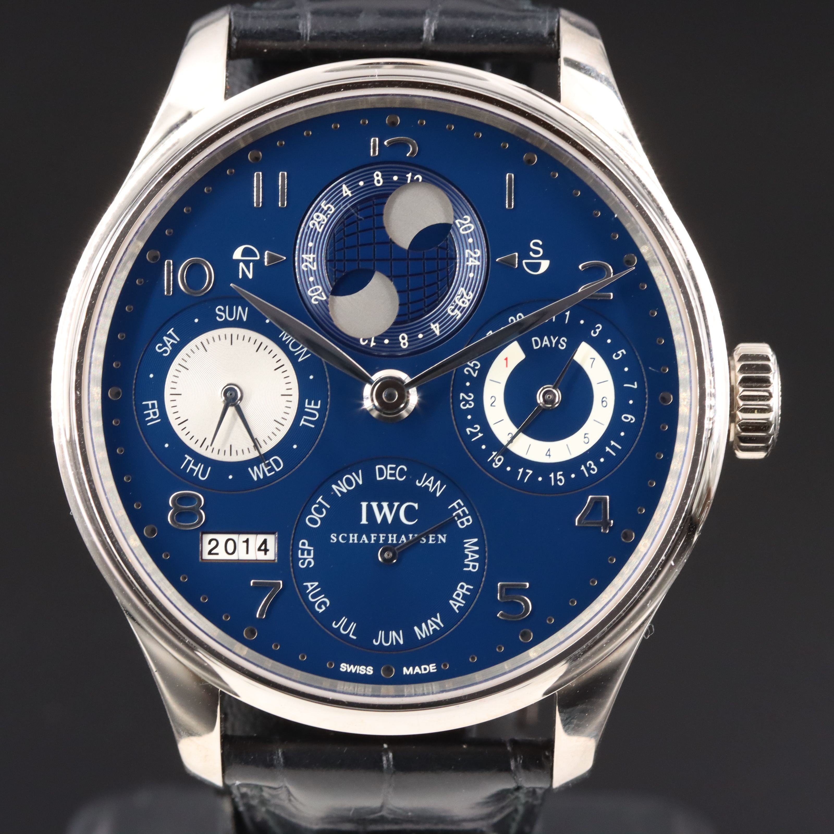 IWC Portugieser Perpetual Calendar 18K White Gold Watch