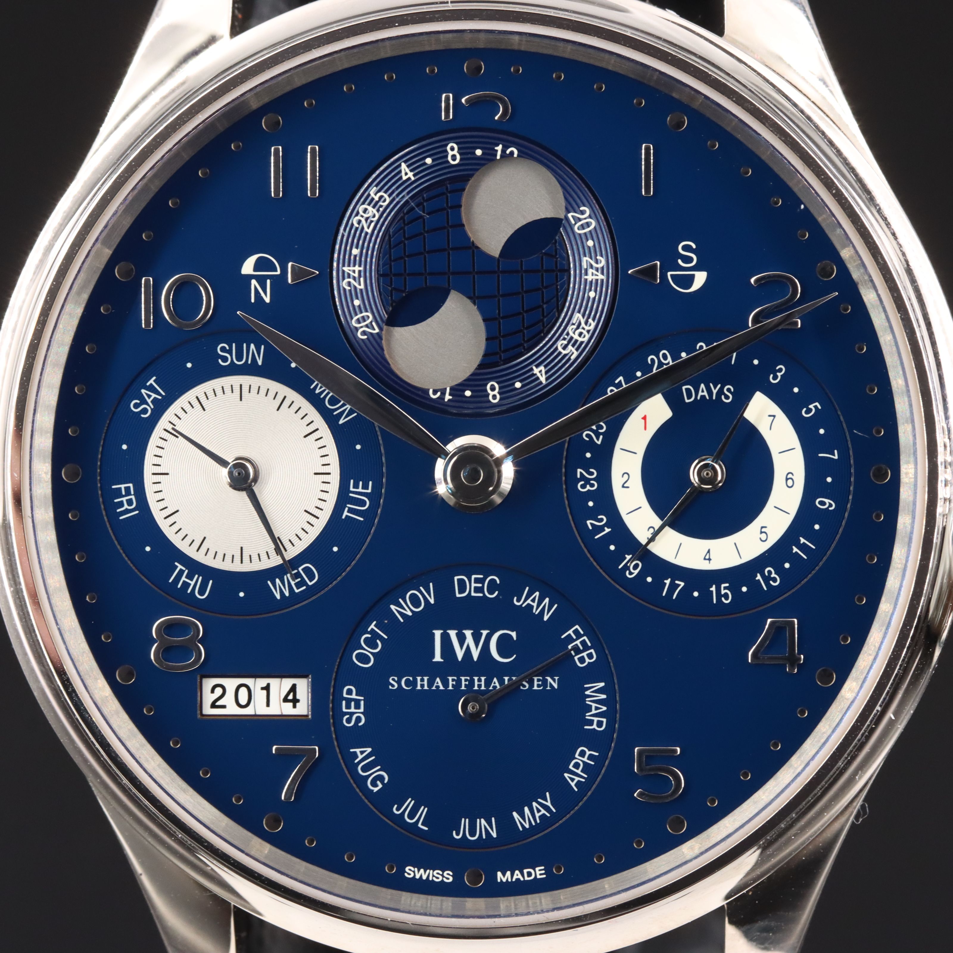 IWC Portugieser Perpetual Calendar 18K White Gold Watch