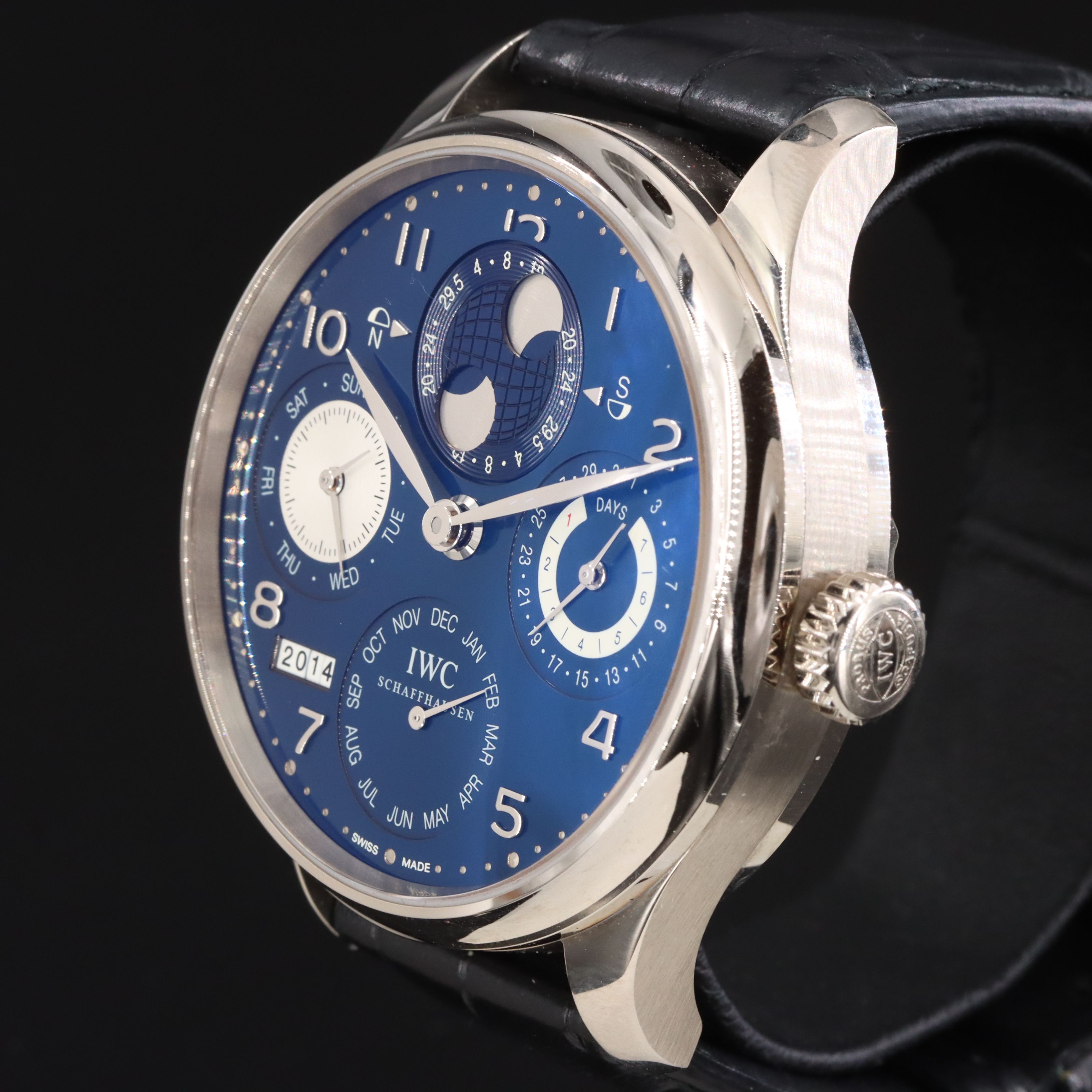 IWC Portugieser Perpetual Calendar 18K White Gold Watch
