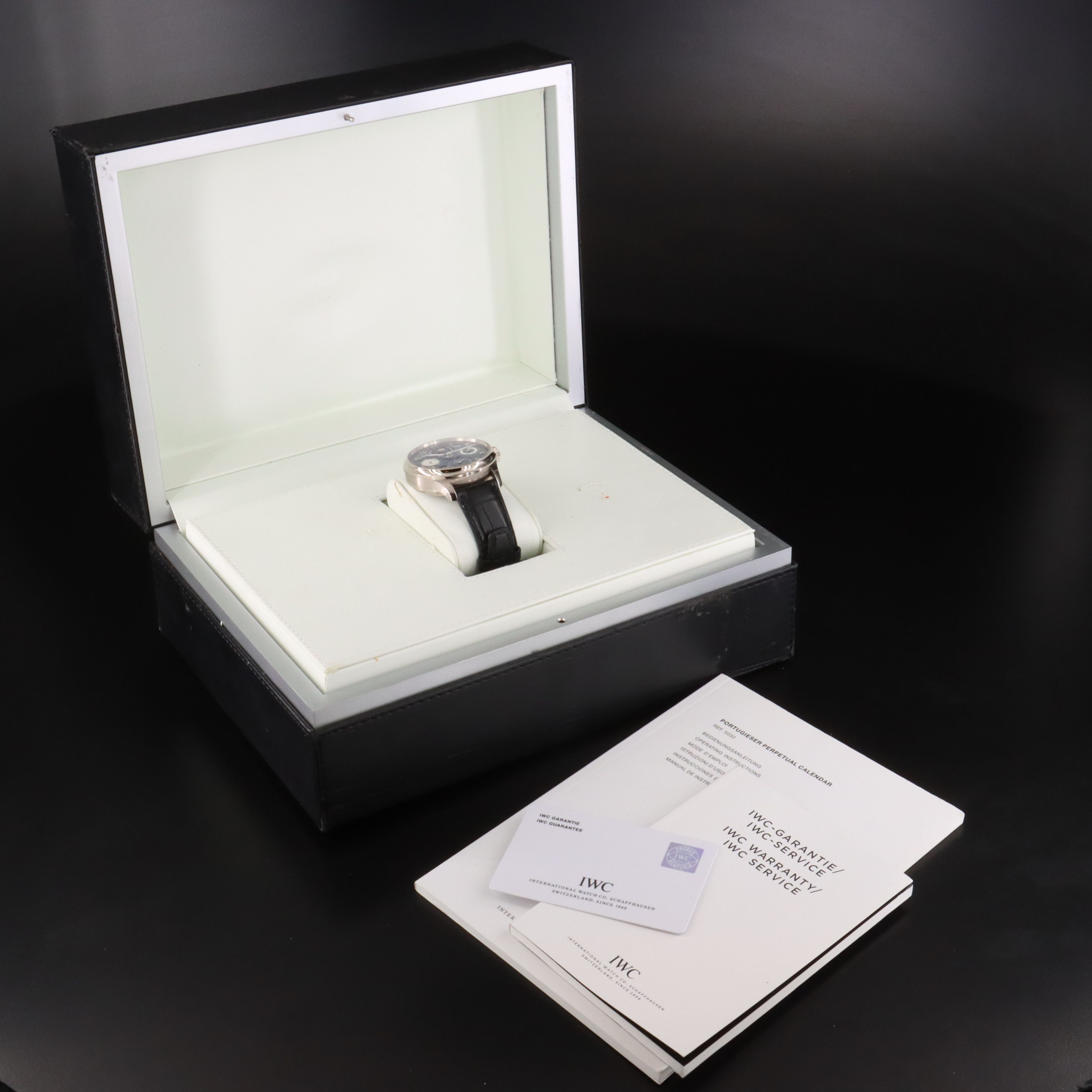 IWC Portugieser Perpetual Calendar 18K White Gold Watch